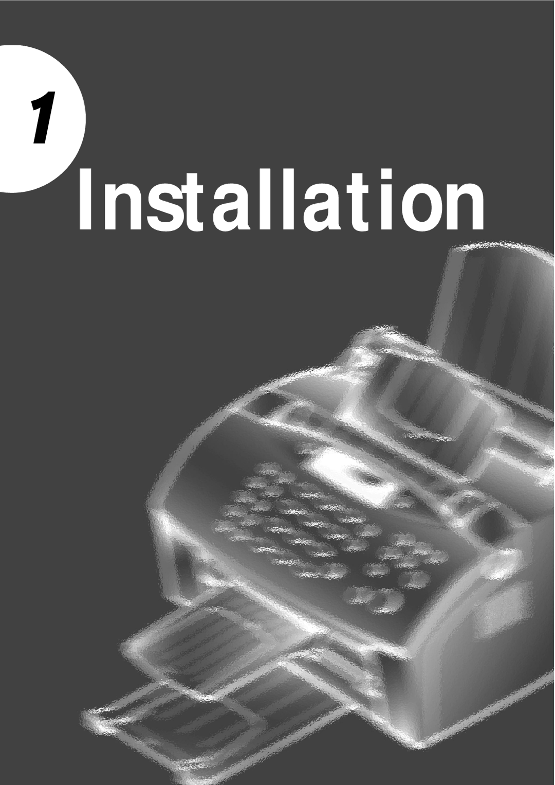 Samsung SF-515 manual Installation 