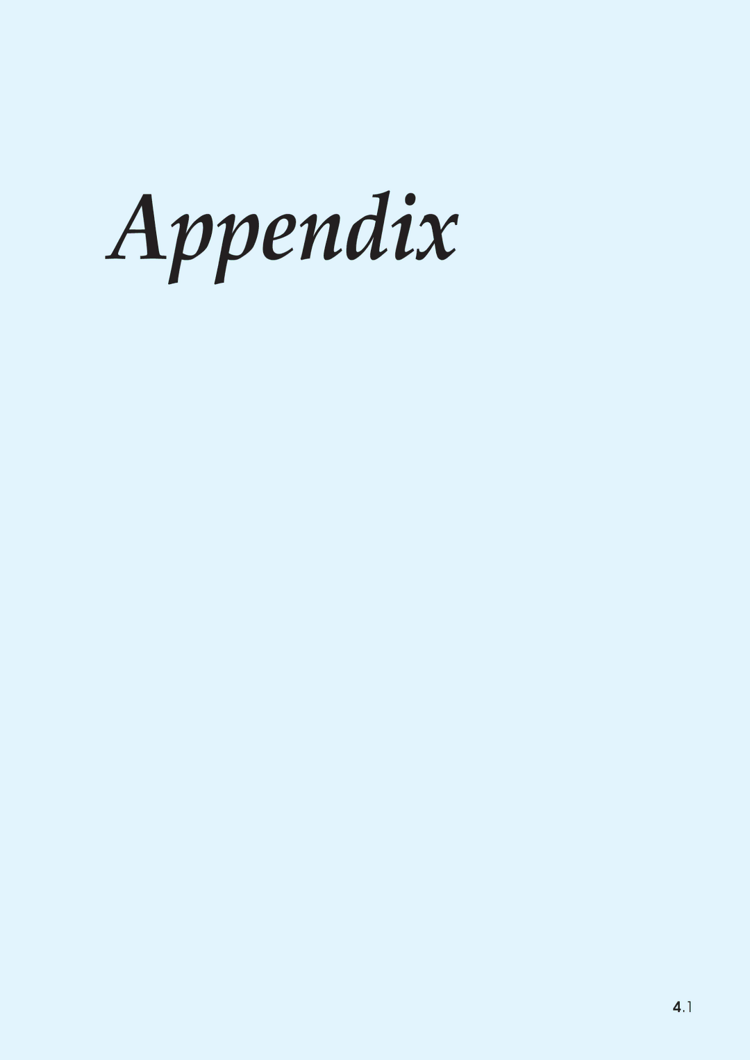 Samsung SF-5800P manual Appendix 