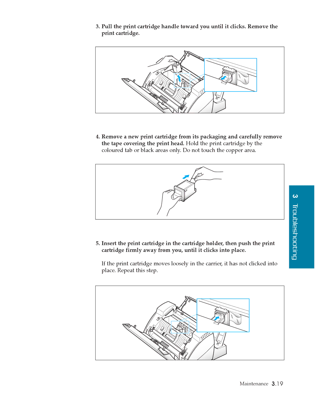 Samsung SF4500 manual Troubleshooting 