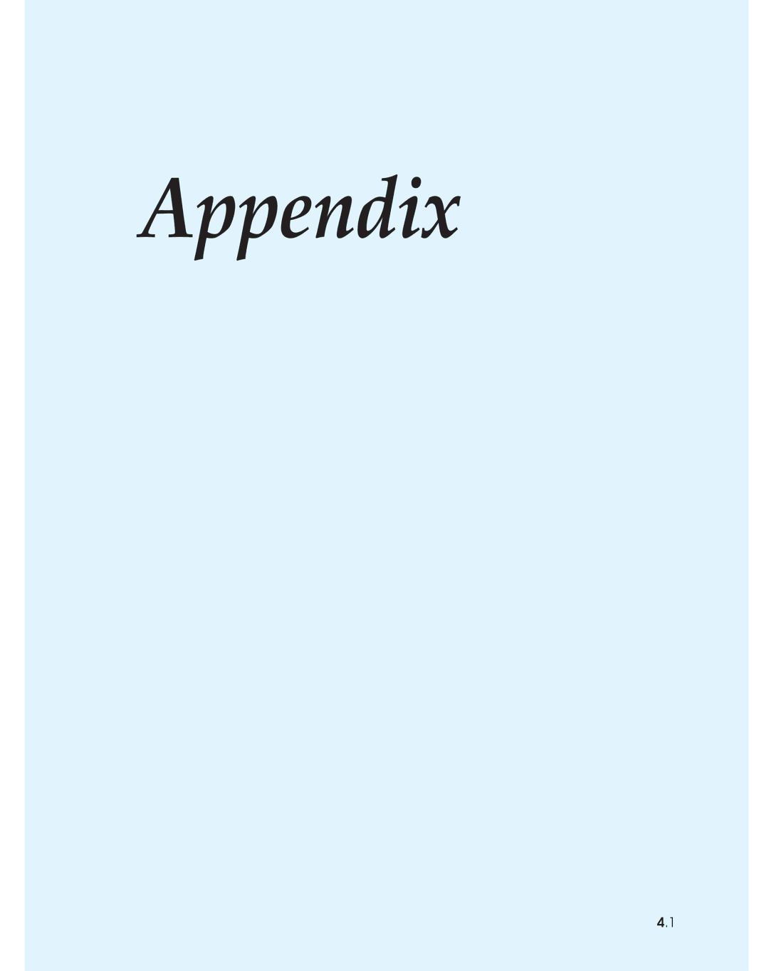 Samsung SF4500 manual Appendix 