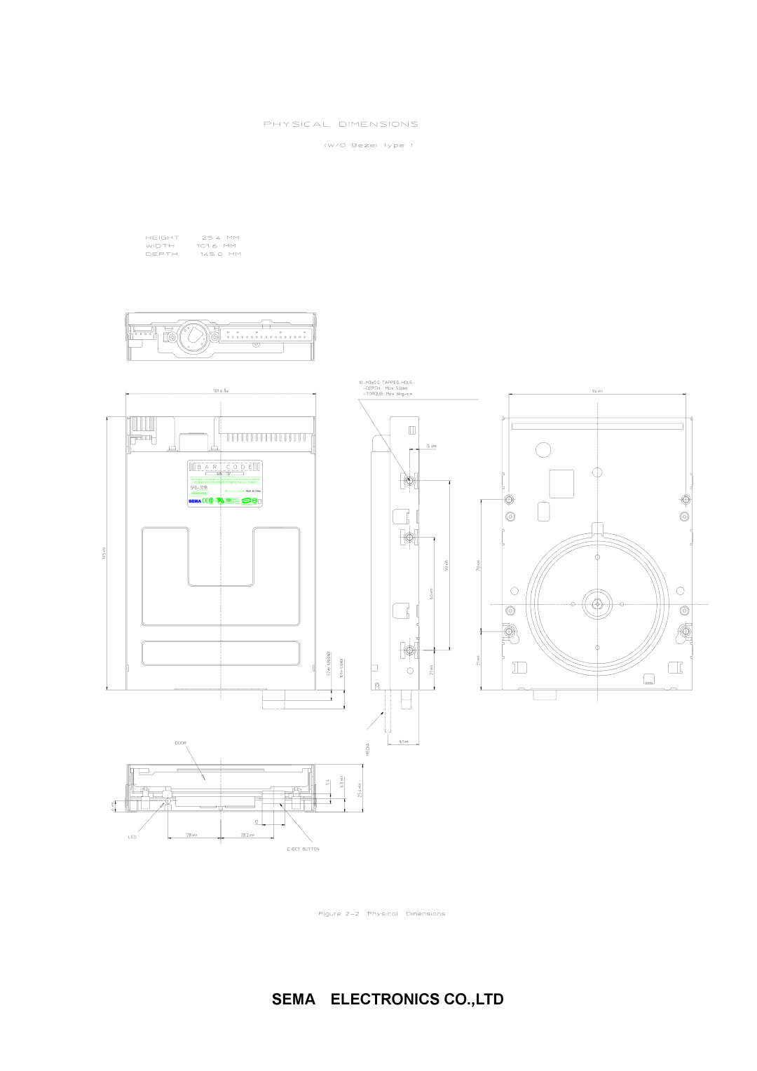 Samsung SFD-321B specifications 