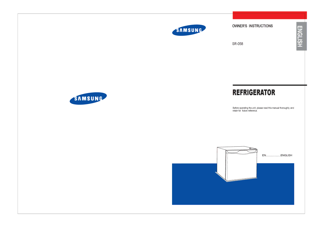 Samsung SG12BCSWHL/ABW, SG12BCSWQL/SUT, SG06BCSWHL/ABW, SG15DCGWQL/SUT, SG12BCSWQN/JMP, SG12BCPWQN/DOR manual English 