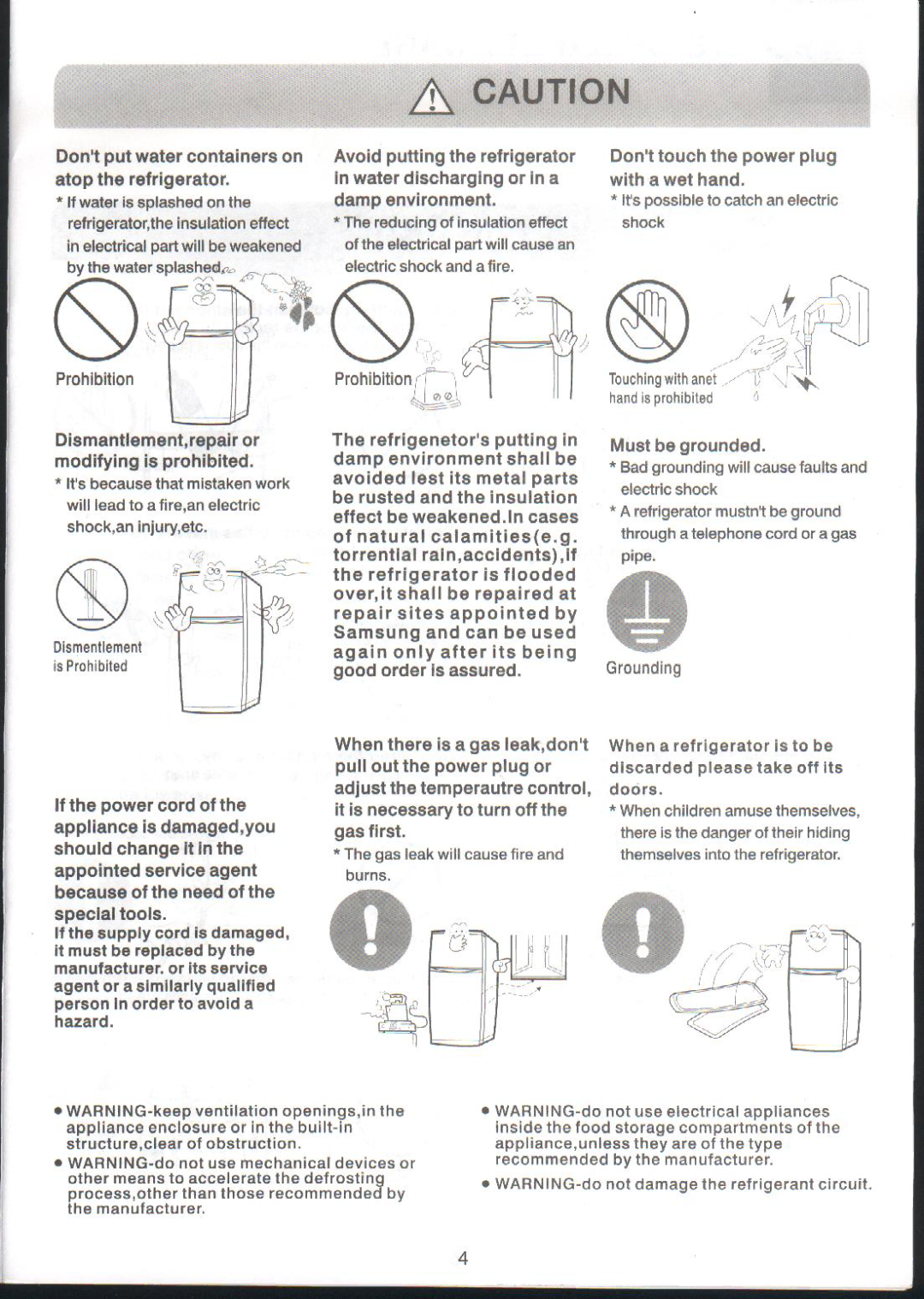 Samsung SG13DVRGHN/NEC, SG16BCGWQN/MOH, SG16BCGWQN/JMP, SG16BVRGHN/NEC, SG16BCGWHN/UPA, SG13DCGWQN/ATC, SG16BCGWQN/ATC manual 