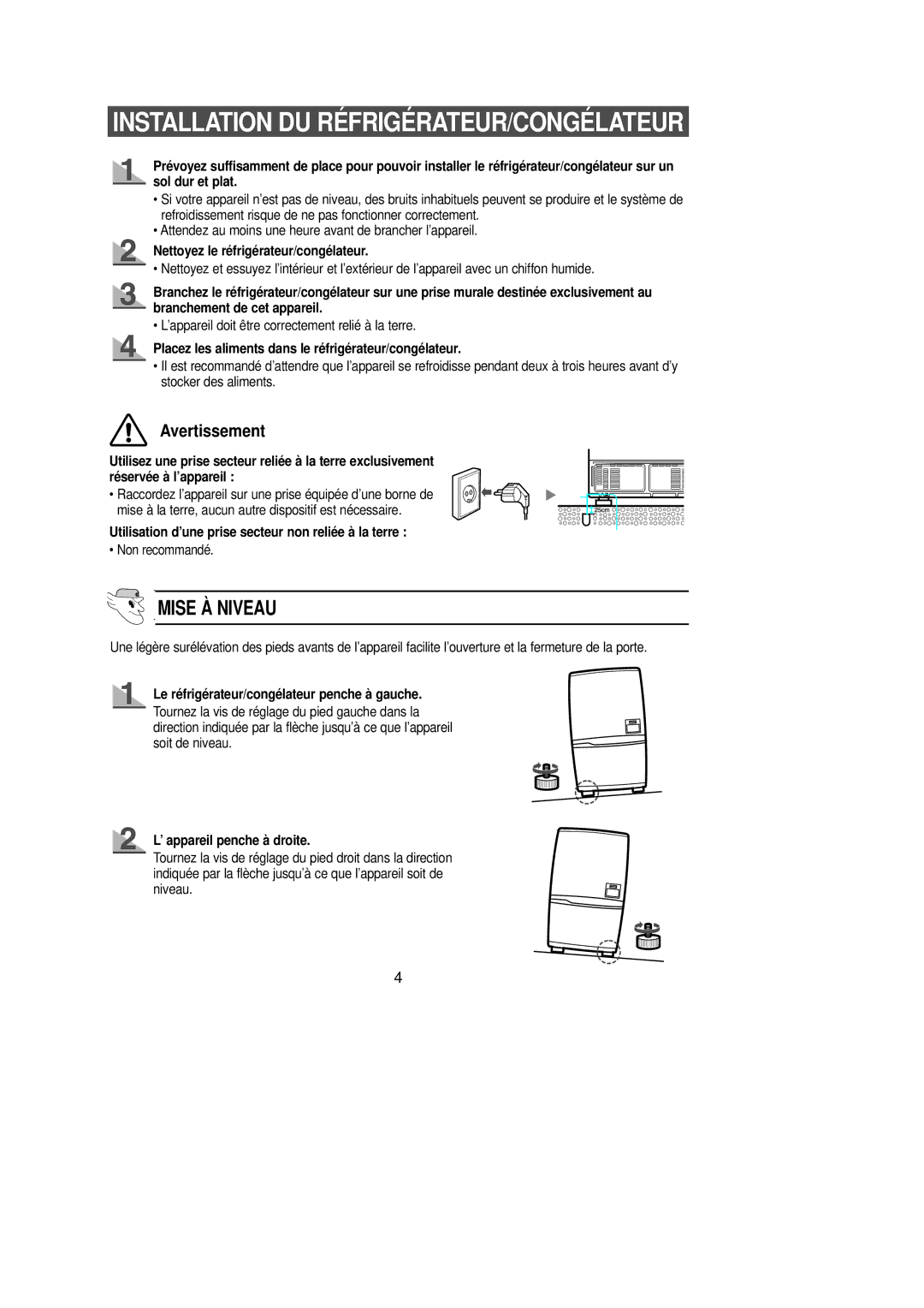 Samsung SN629ECSWQ/CAF, SG628ECSWQ/XEG, SG628ECSWH/CAF, SN629EPNSQ/XEF, SN629ECSWQ/XEF, SN623ECSWQ/XEF manual Mise À Niveau 