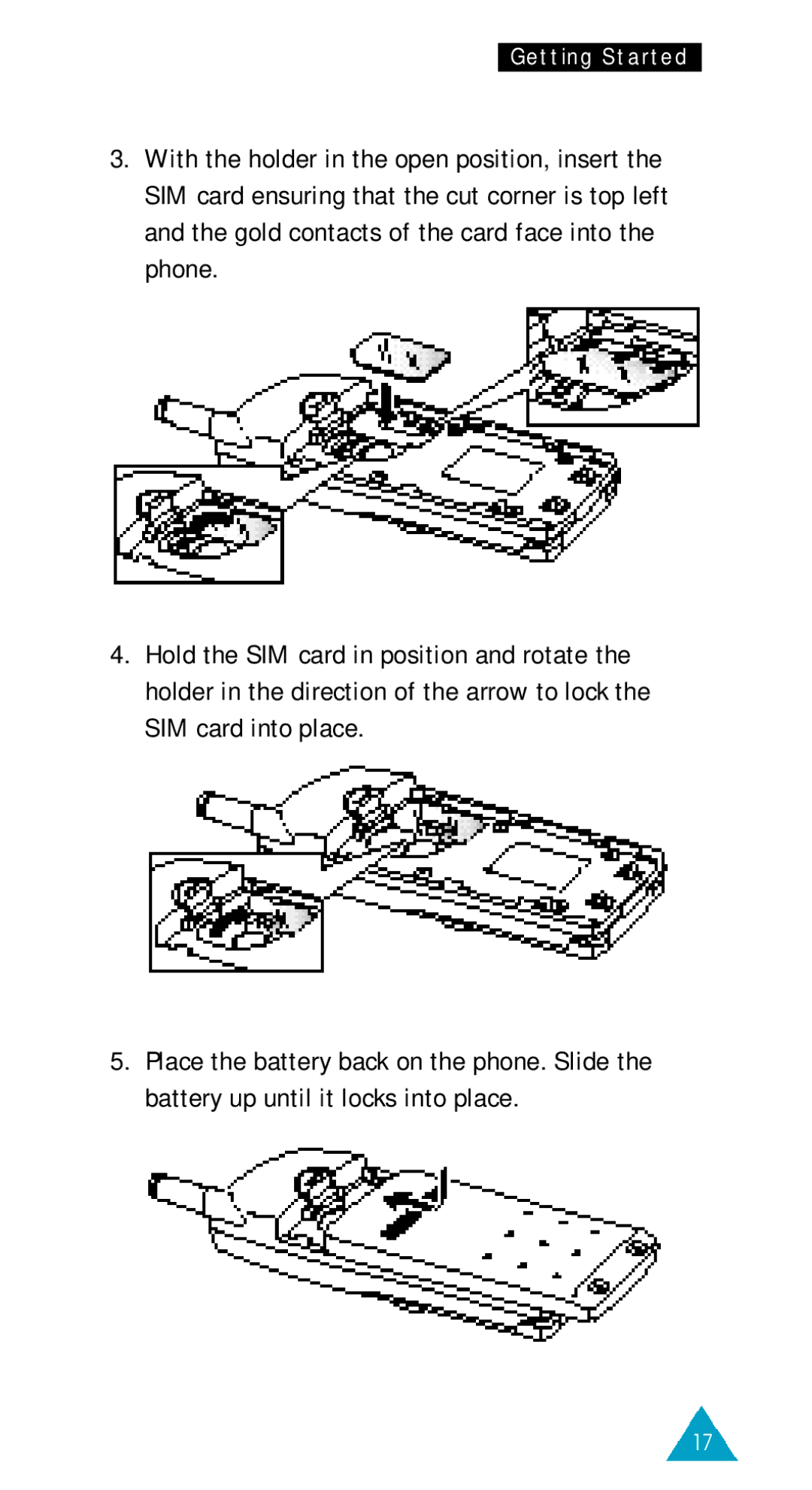 Samsung SGH-600W/TIM, SGH-600DY/TIM, SGH-600DB/TIM, SGH-600BL/XET, SGH-600WR/TIM, SGH-600DB/XET, SGH-600SV/TIM Getting Started 