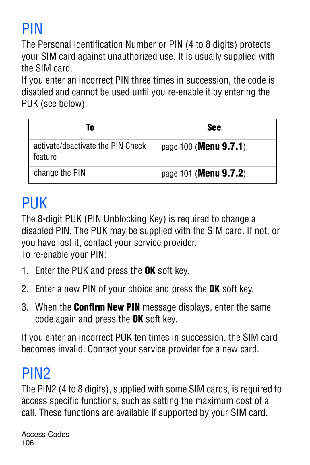 Samsung SGH-C327 user manual Pin 