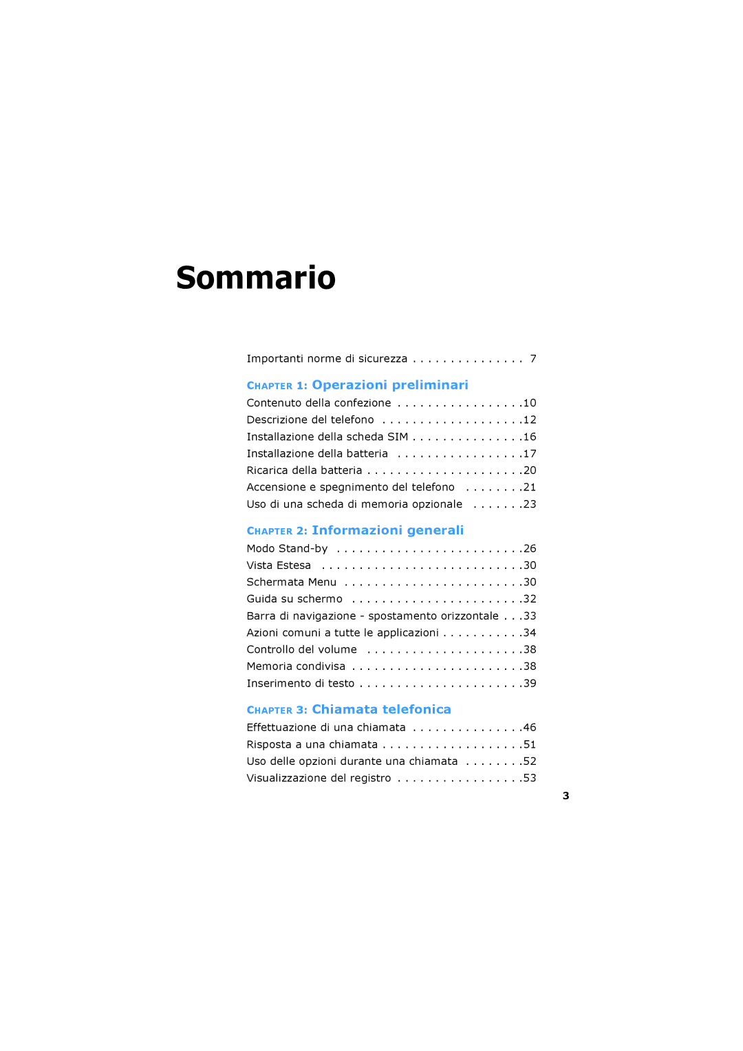 Samsung SGH-D730IBAXET manual Sommario 