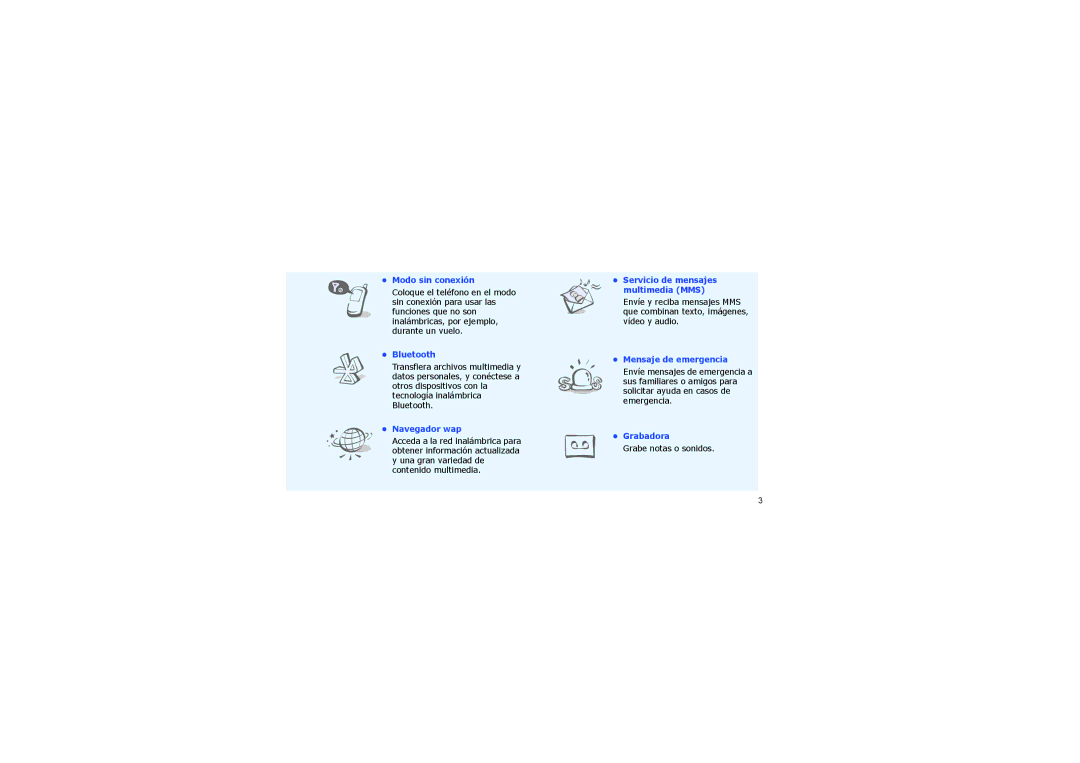 Samsung SGH-F200WRAFOP, SGH-F200GBAFOP, SGH-F200SIAFOP, SGH-F200DBAFOP manual Servicio de mensajes multimedia MMS 