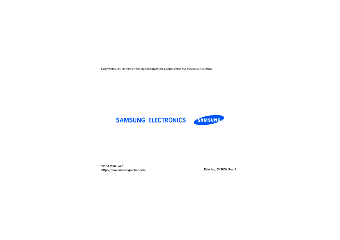 Samsung SGH-G810EAASEB manual World Wide Web 