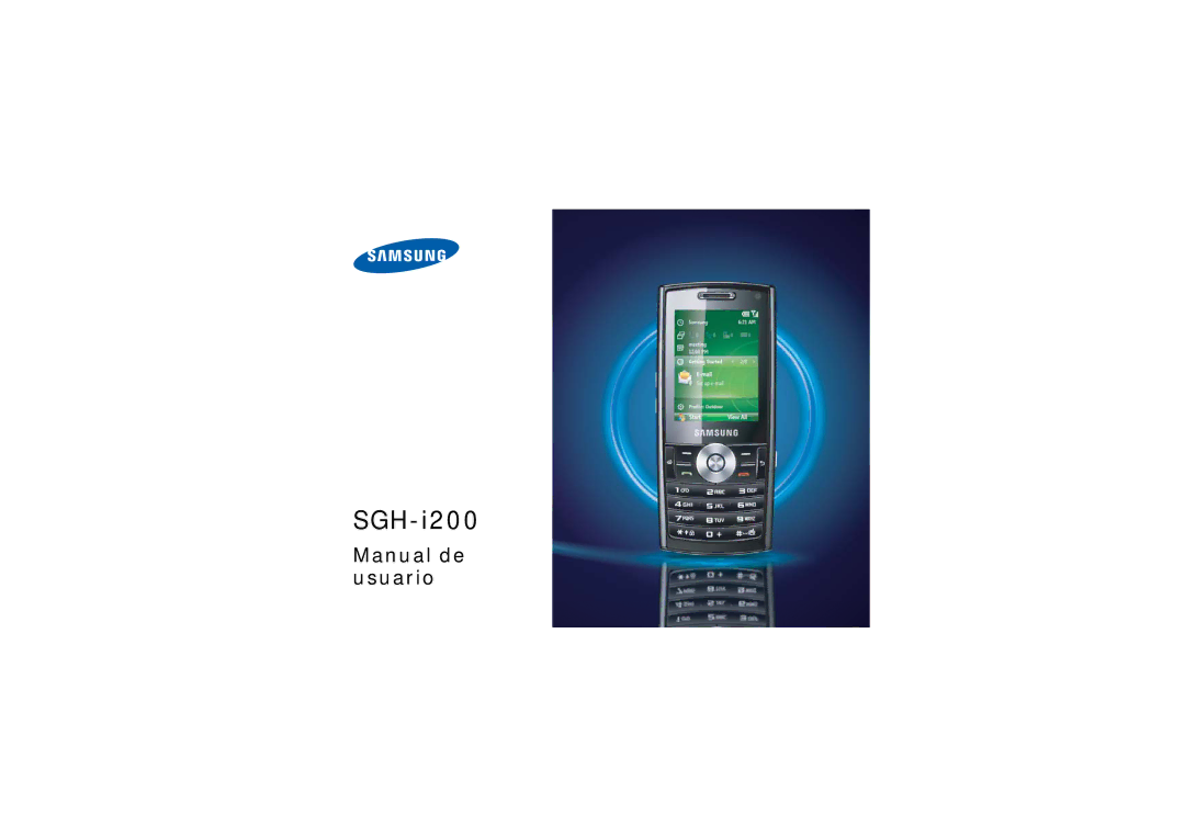 Samsung SGH-I200MAAEUS, SGH-I200MAAAMN, SGH-I200HBBXEC, SGH-I200HBBFOP, SGH-I200HBAEUS, SGH-I200HBAAMN, SGH-I200HBAXEC SGH-i200 