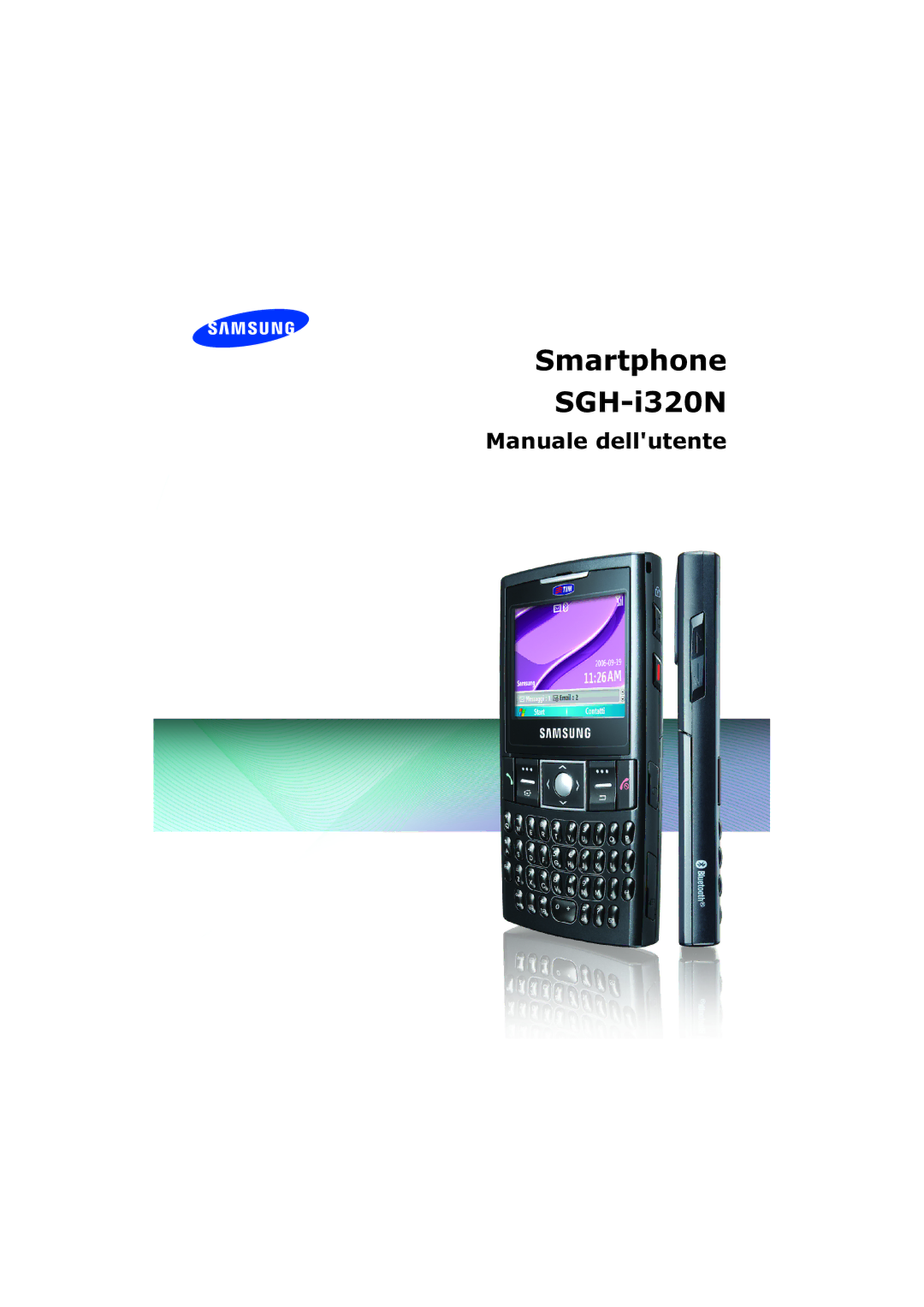 Samsung SGH-I320ZKAXET, SGH-I320ZKAITV, SGH-I320ZKNTIM manual Smartphone SGH-i320N 