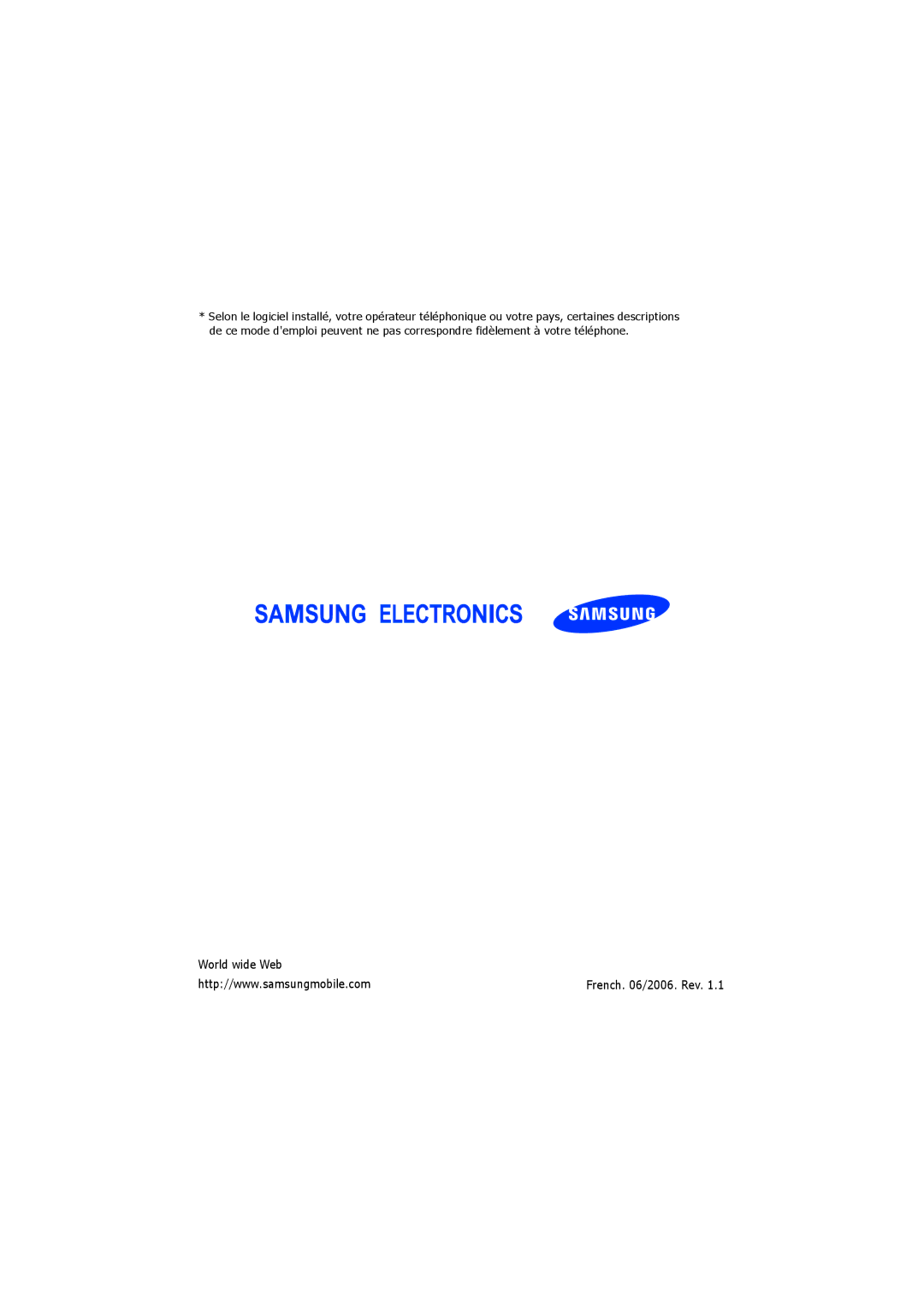 Samsung SGH-I320ZKADIX, SGH-I320ZKAXEF, SGH-I320ZKAFTM manual World wide Web 