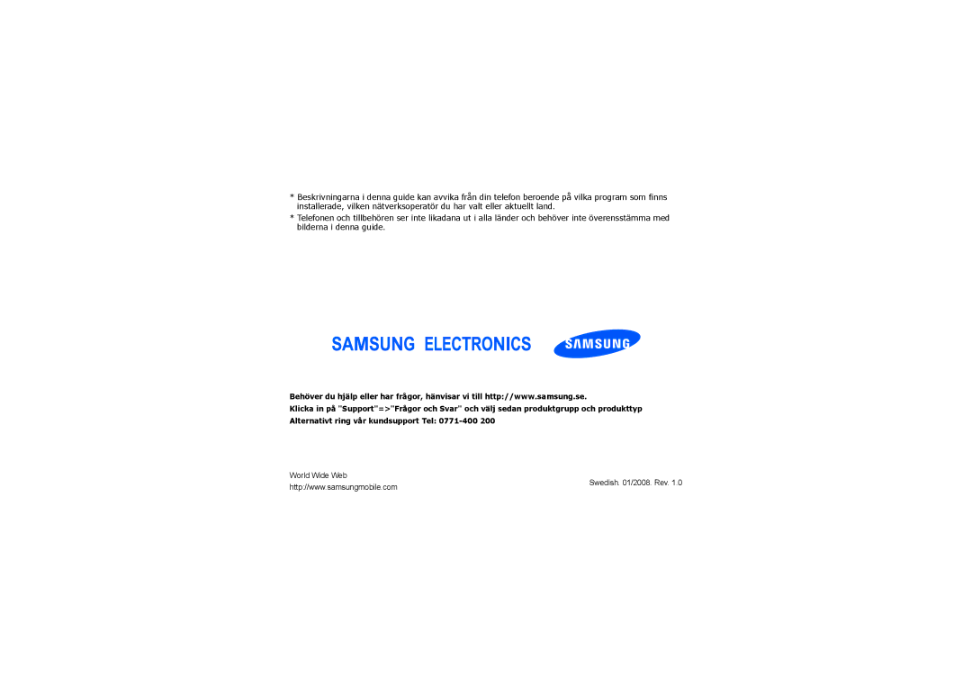 Samsung SGH-I450ABATDC, SGH-I450ABAXEE manual World Wide Web 