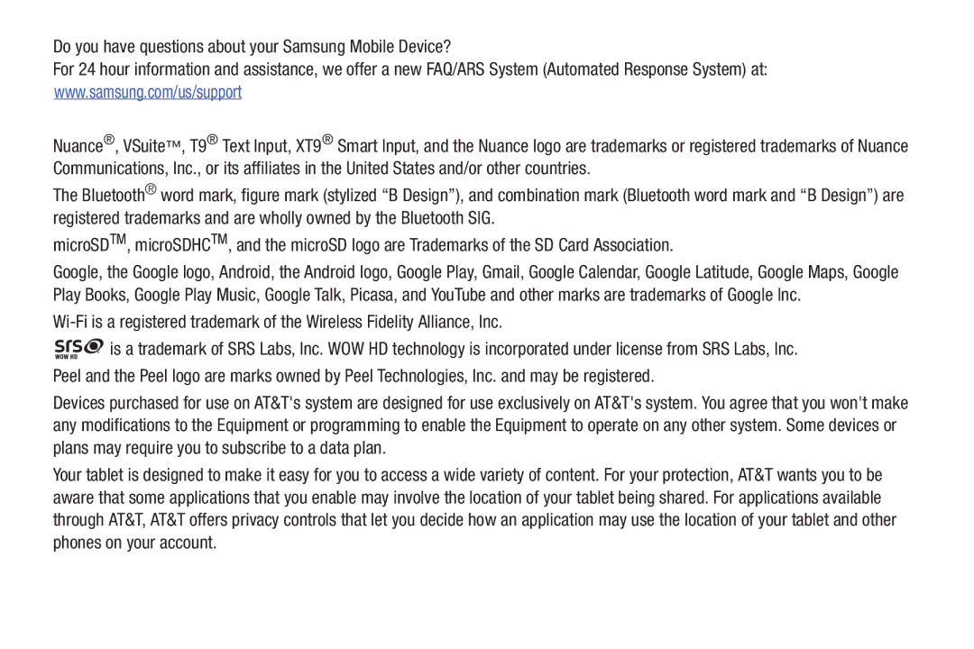 Samsung SGH-I497ZSAATT user manual 