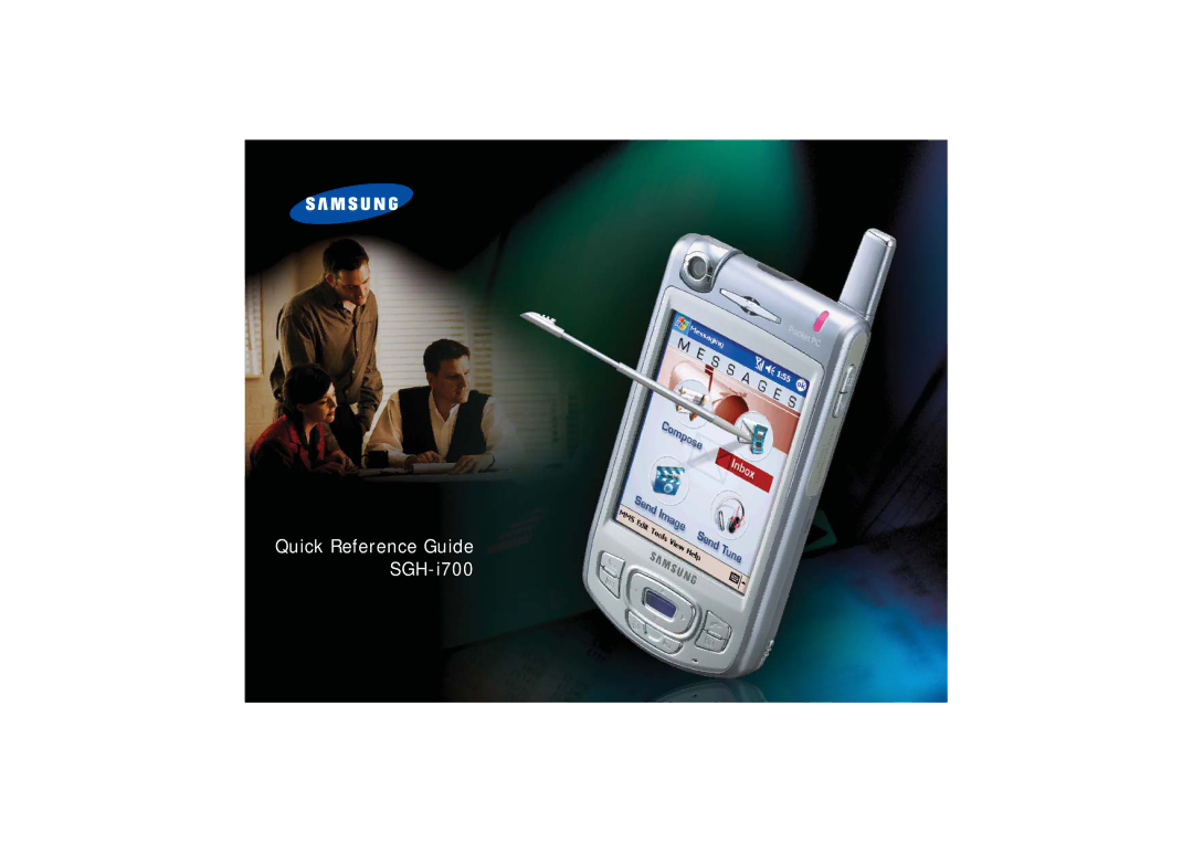 Samsung SGH-I700 manual Quick Reference Guide SGH-i700 