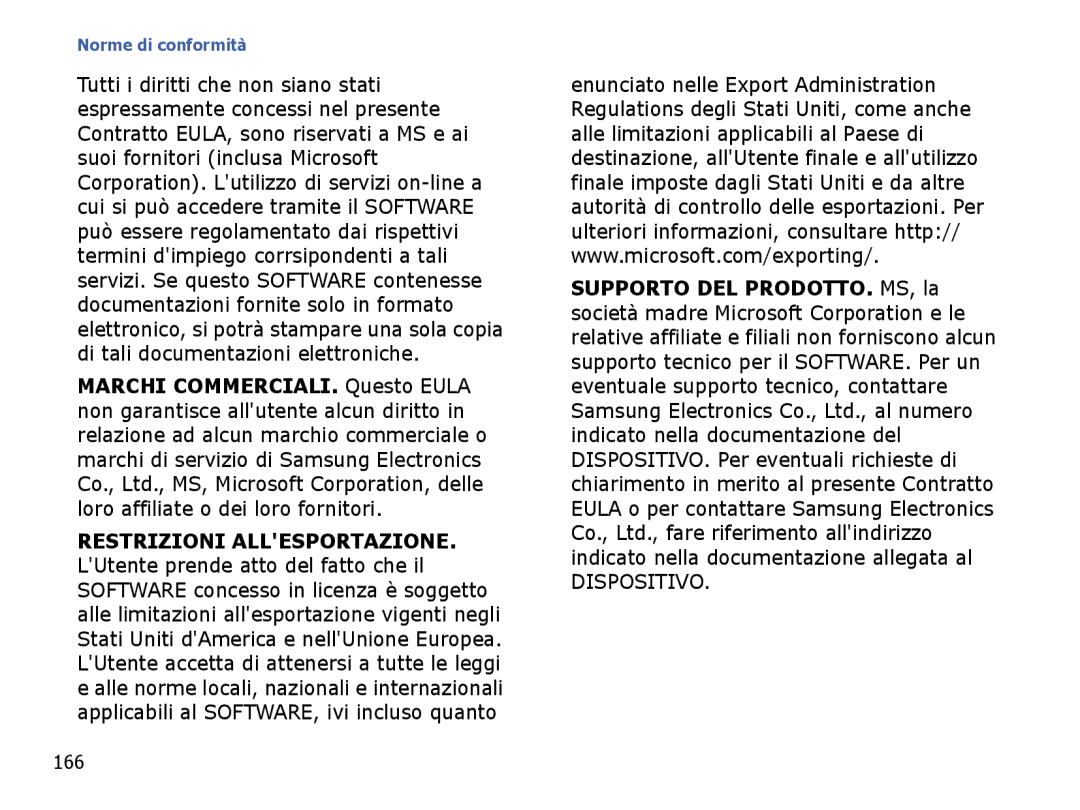 Samsung SGH-I710ZSATIM, SGH-I710ZSAITV manual 166 