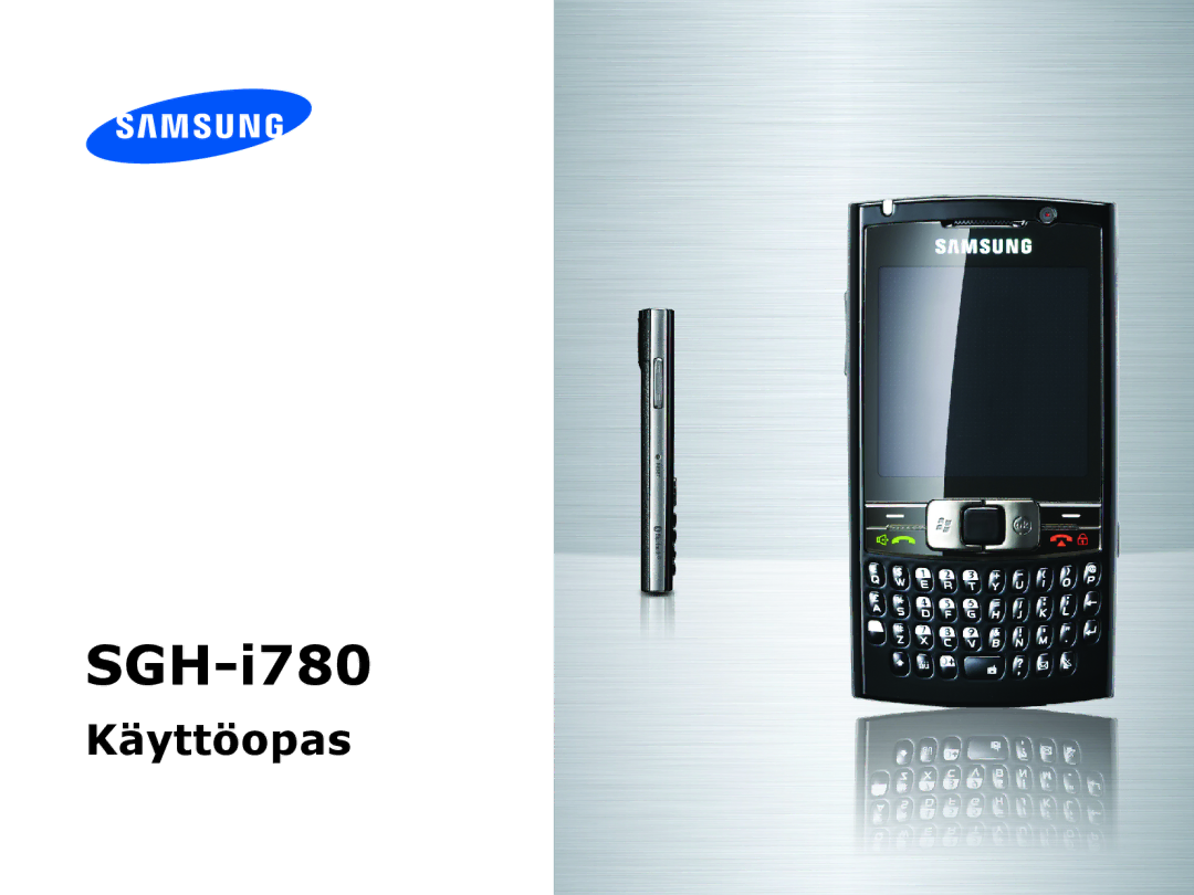 Samsung SGH-I780ZKADBT, SGH-I780ZKNVD2, SGH-I780ZKCDBT, SGH-I780ZKAVD2, SGH-I780ZKAXEG manual Pocket PC Phone SGH-i780 