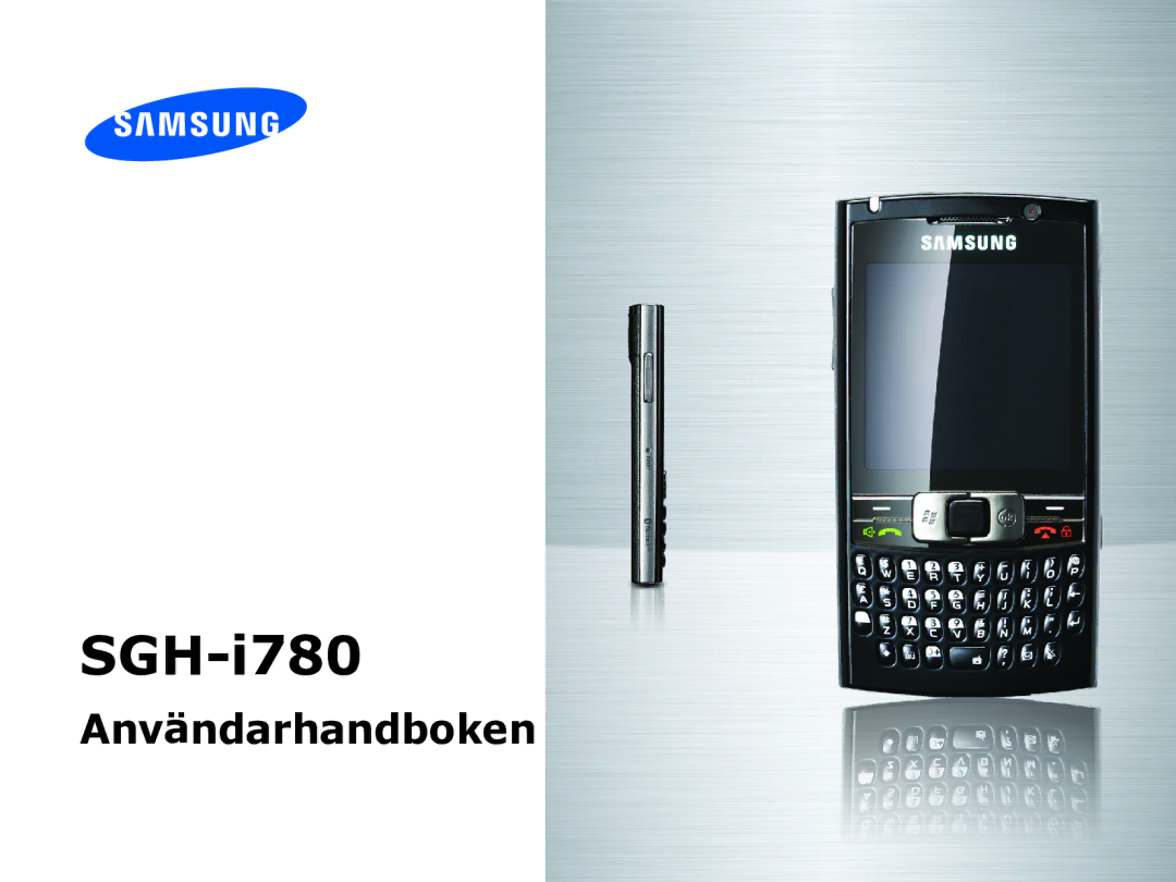 Samsung SGH-I780ZKADBT, SGH-I780ZKNVD2, SGH-I780ZKCDBT, SGH-I780ZKAVD2, SGH-I780ZKAXEG manual Pocket PC Phone SGH-i780 