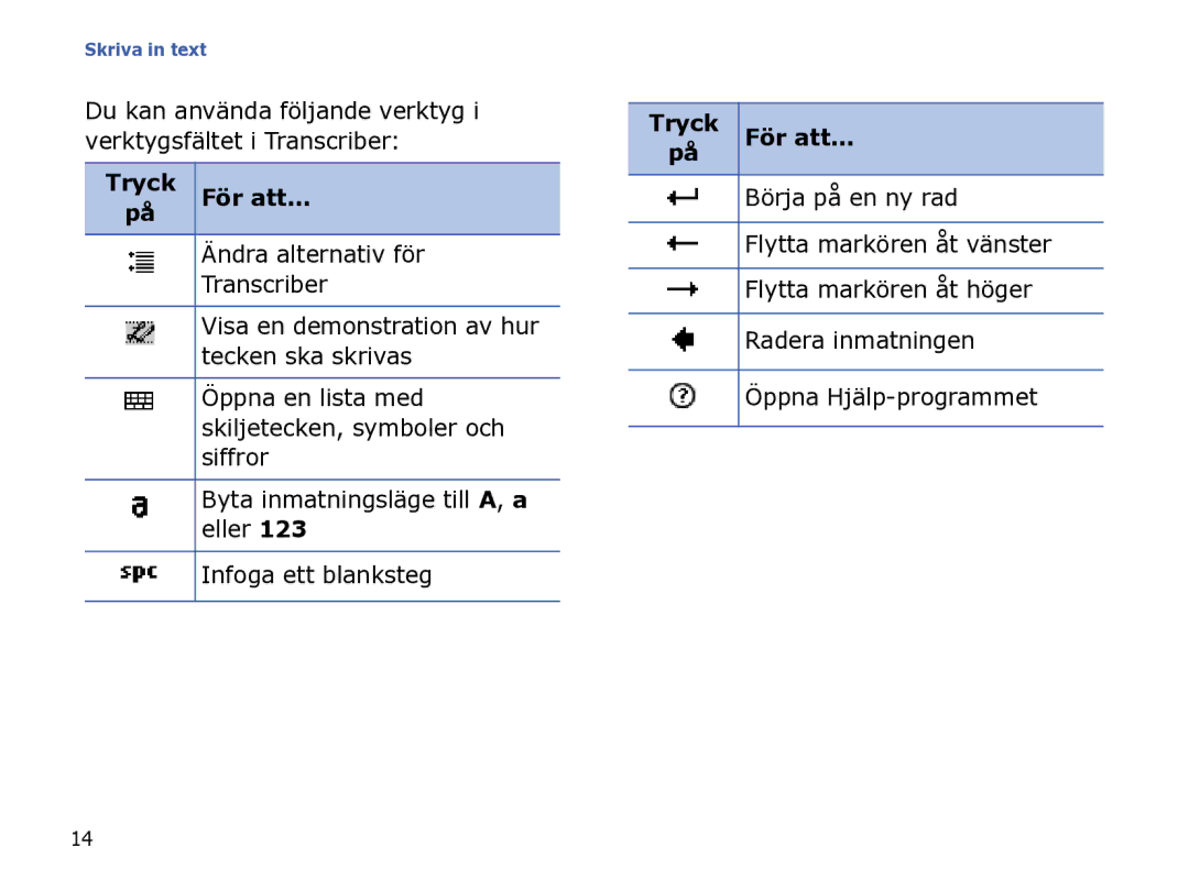 Samsung SGH-I780ZKNXEE, SGH-I780ZKCXEE, SGH-I780ZKAXEE manual Tryck För att 