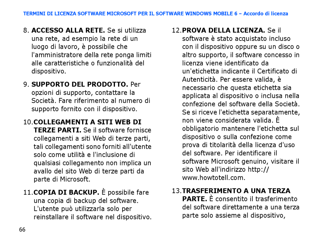 Samsung SGH-I780ZKAWIN, SGH-I780ZKNITV, SGH-I780VRAWIN, SGH-I780VRNTIM, SGH-I780ZKAITV manual Copia DI BACKUP. È possibile fare 