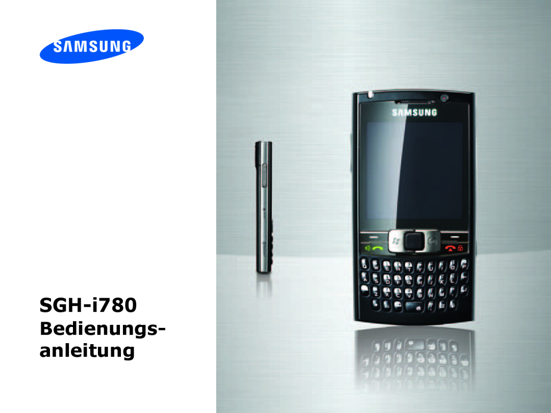 Samsung SGH-I780ZKCDBT, SGH-I780ZKNVD2, SGH-I780ZKADBT, SGH-I780ZKAVD2, SGH-I780ZKAXEG manual SGH-i780, Bedienungs- anleitung 