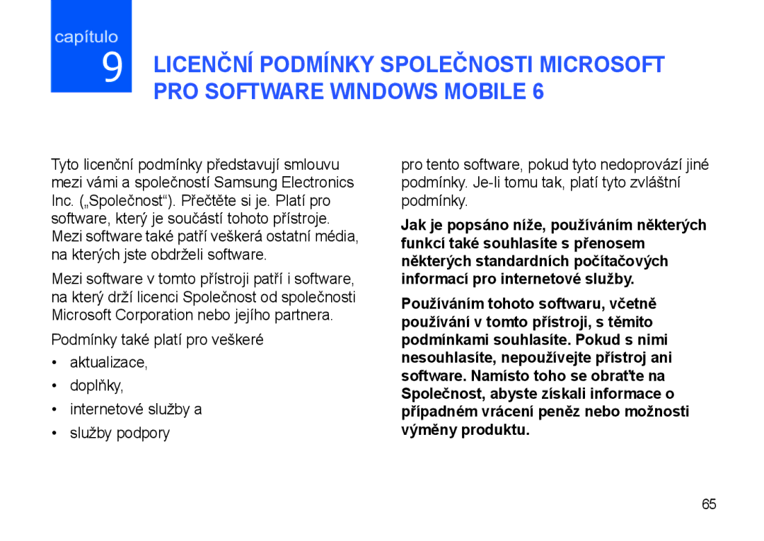 Samsung SGH-I900XKAKBN, SGH-I900XKBIRD, SGH-I900XKDKBN, SGH-I900XKDDBT, SGH-I900XKBKBN manual PRO Software Windows Mobile 