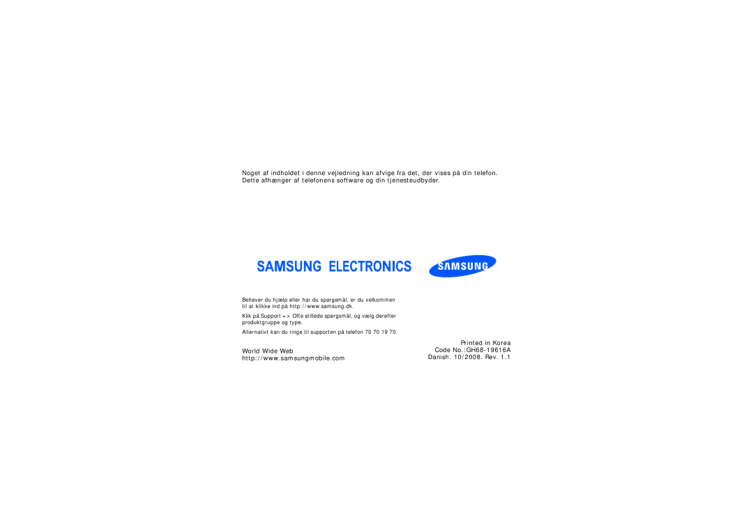 Samsung SGH-I900XKMXEE, SGH-I900XKAXEE manual World Wide Web 