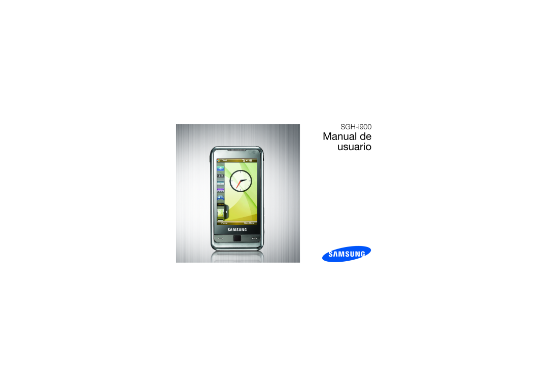 Samsung SGH-I900XKAAMN, SGH-I900ZKVATL, SGH-I900XKAXEC, SGH-I900XKBAMN, SGH-I900ZKWATL manual Manual de usuario, SGH-i900 
