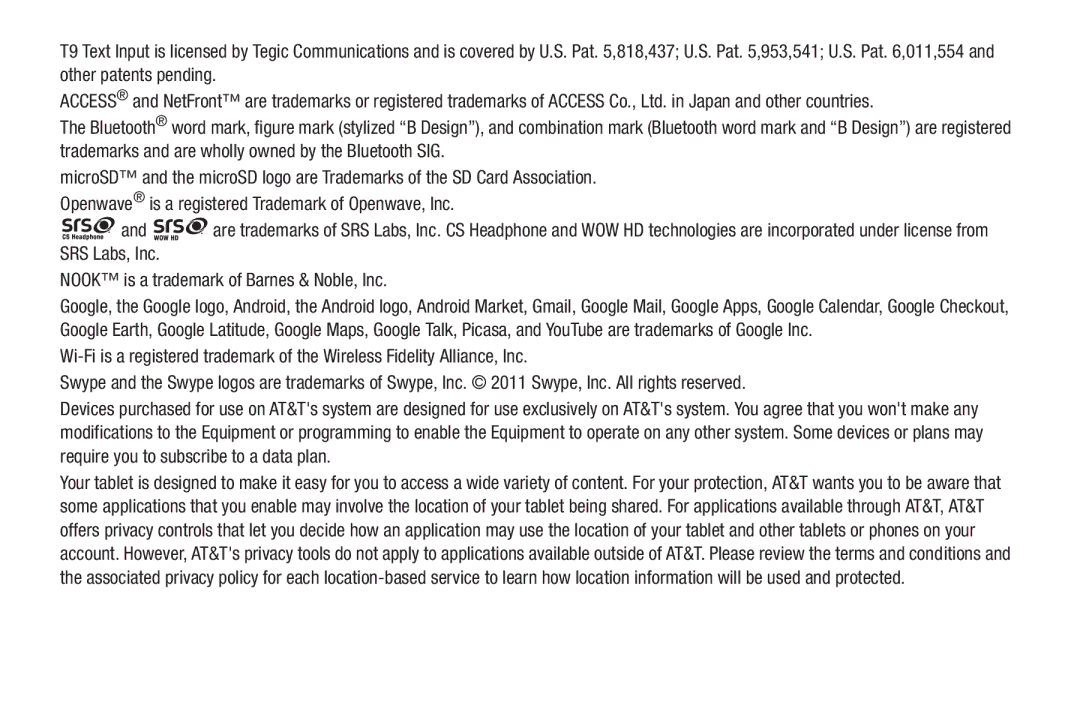 Samsung i987, SGH-I987ZKAATT user manual 