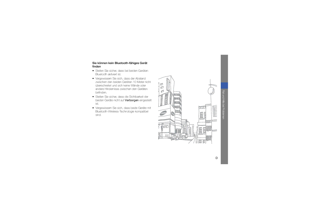 Samsung SGH-L870TSADBT, SGH-L870TSASWC, SGH-L870TSAMOT, SGH-L870TSADTM manual Rat und Hilfe bei Problemen 