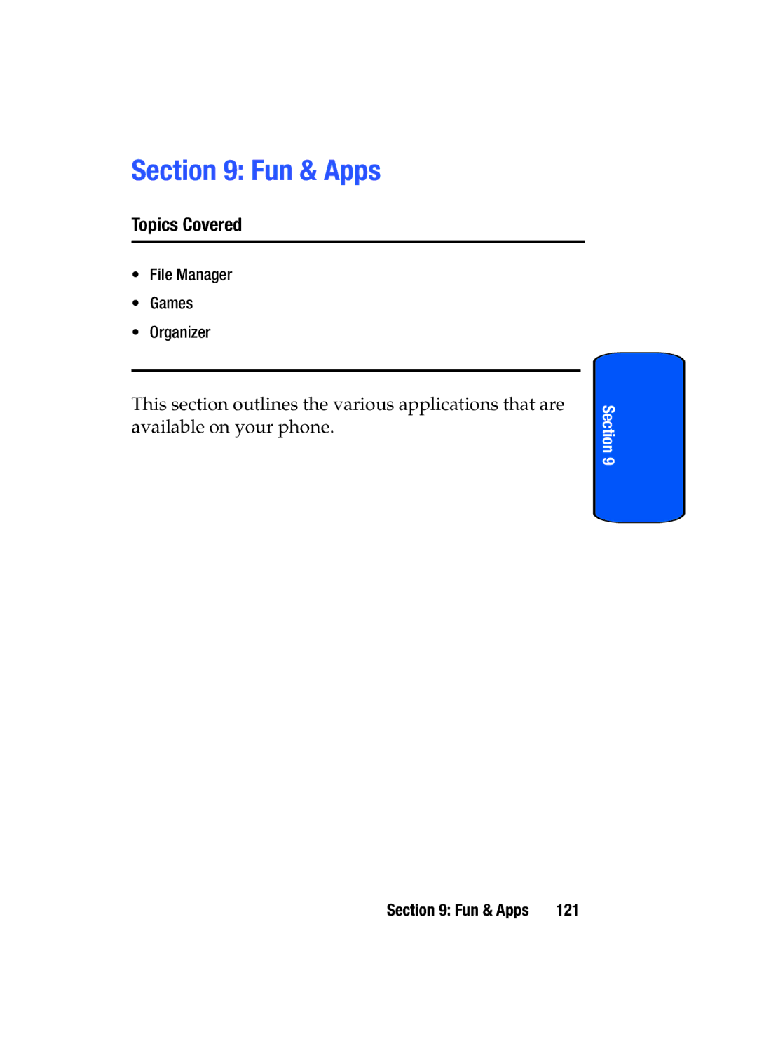 Samsung SGH-T509TSATMB manual Fun & Apps 