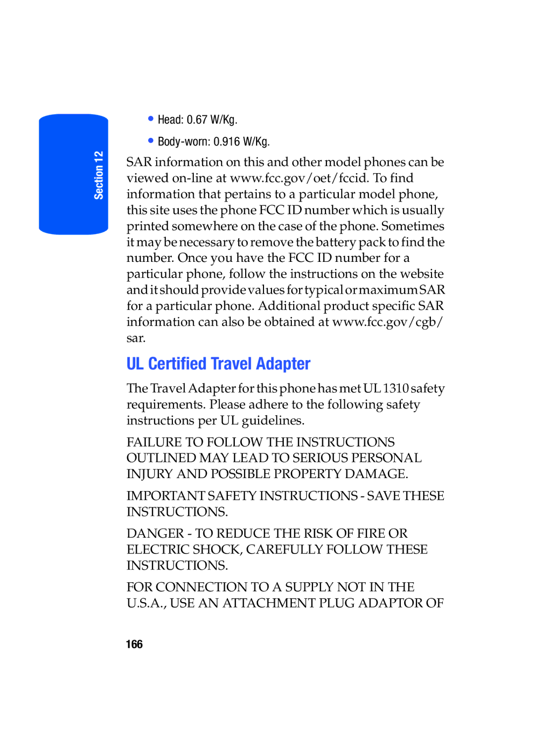 Samsung SGH-T509TSATMB manual UL Certified Travel Adapter 