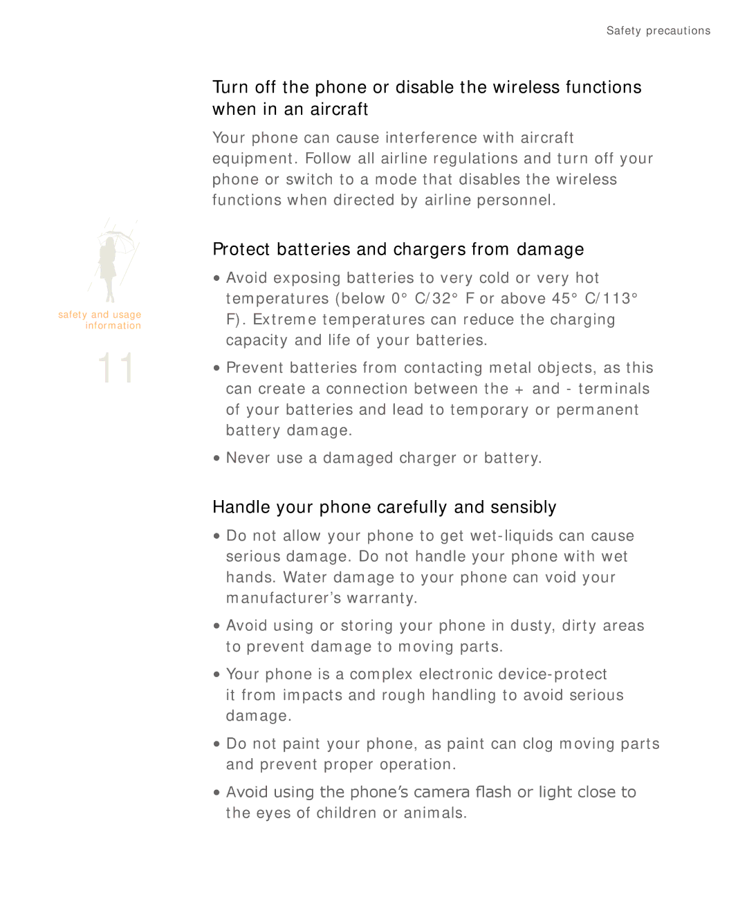 Samsung SGH-U900 user manual Protect batteries and chargers from damage 