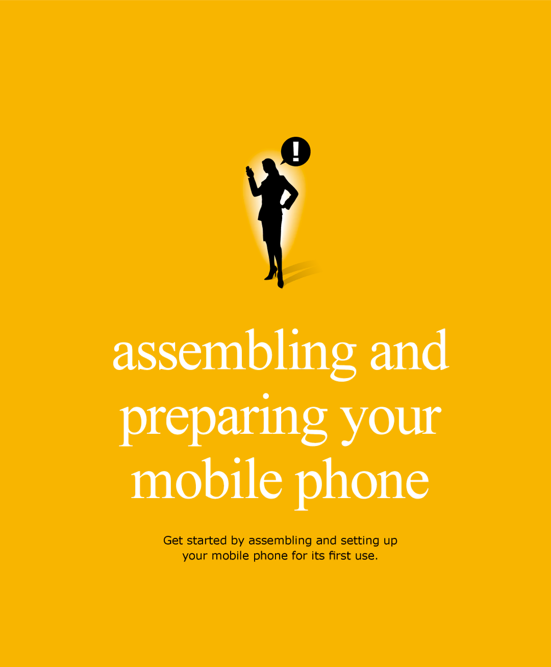 Samsung SGH-U900 user manual Assembling and preparing your mobile phone 