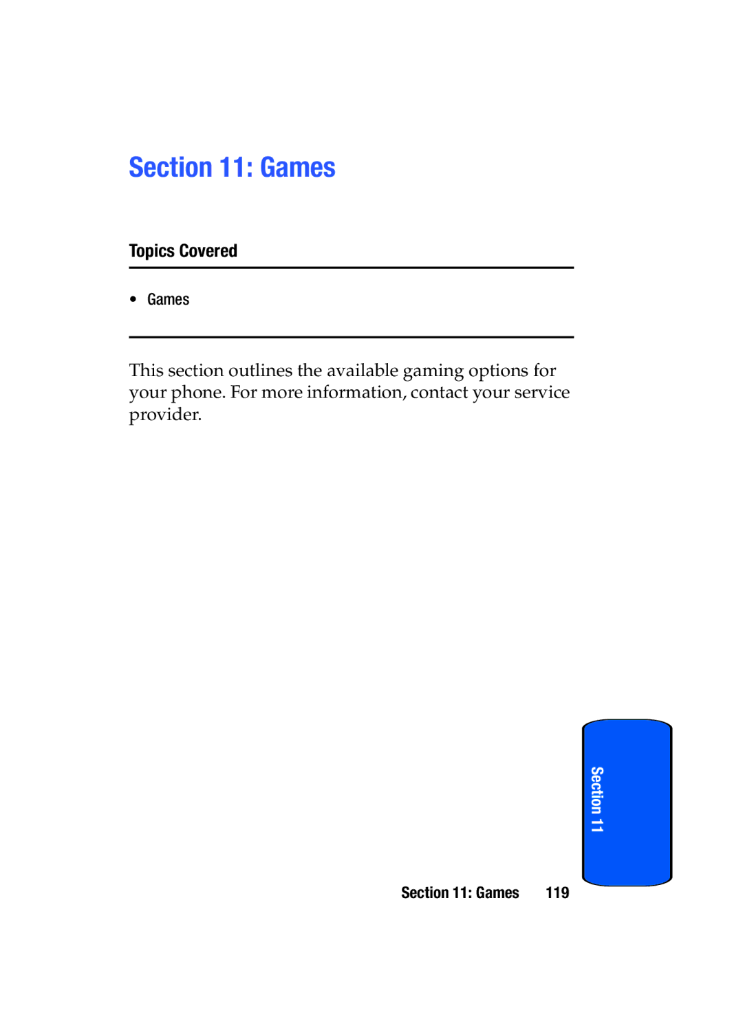 Samsung SGH-x475 manual Games 