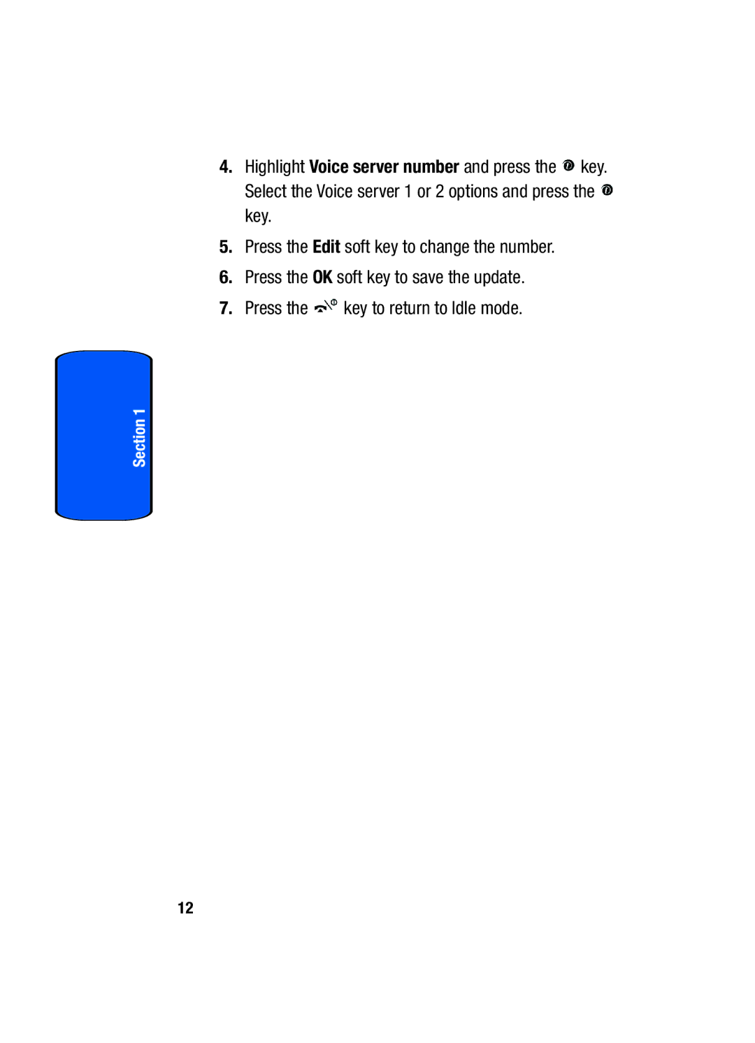 Samsung SGH-x475 manual Section 