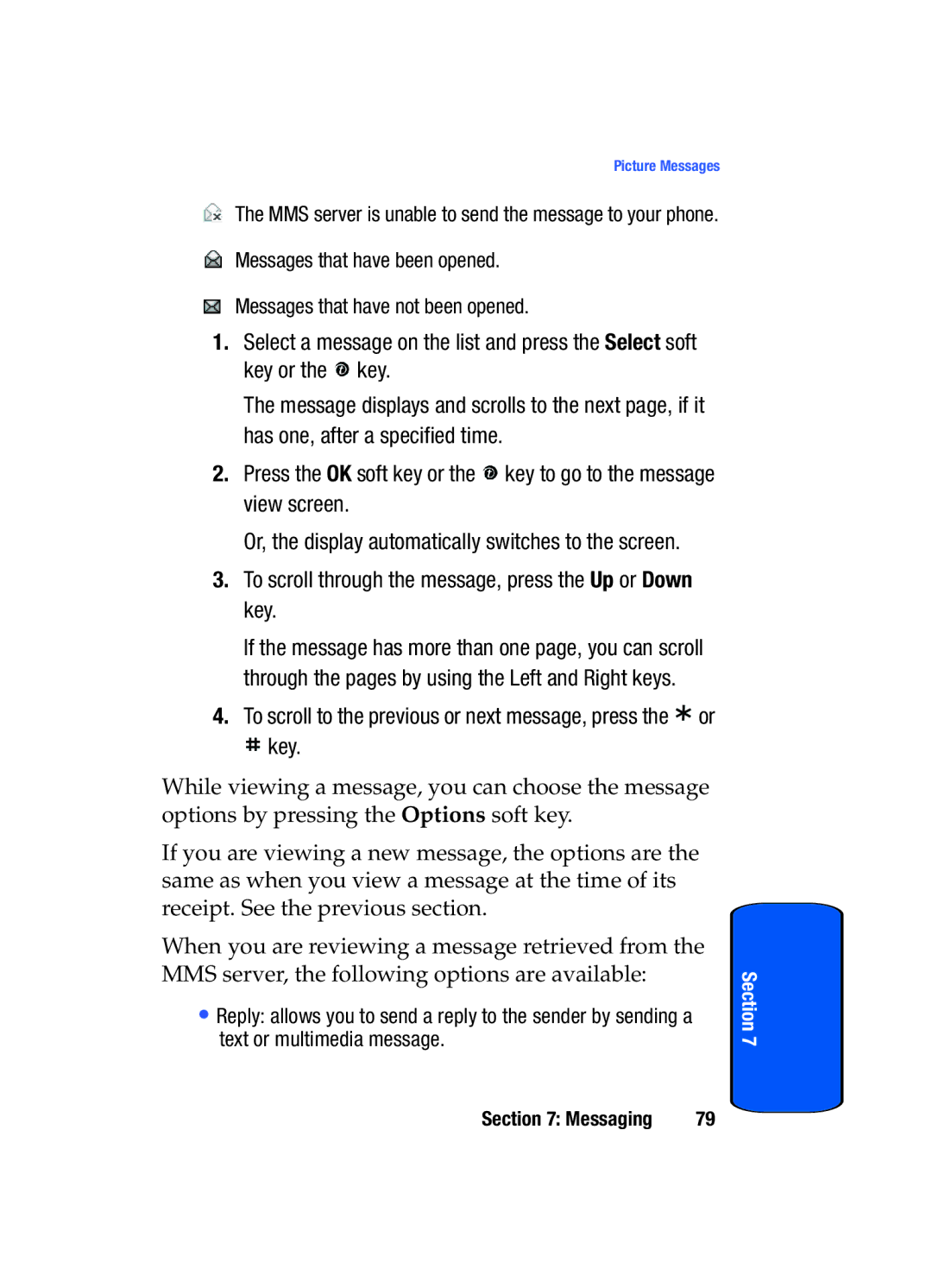 Samsung SGH-x475 manual Or, the display automatically switches to the screen 