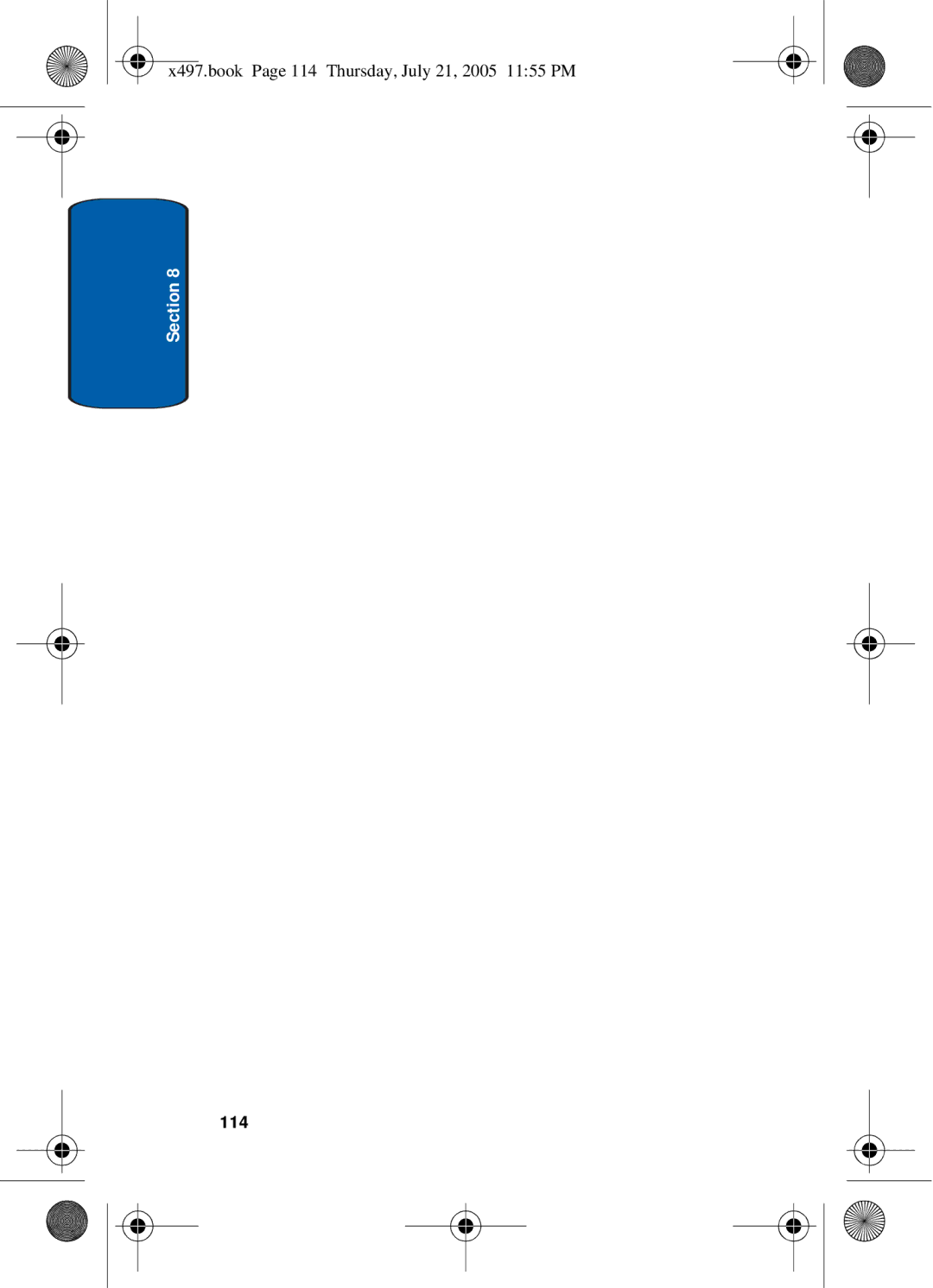 Samsung SGH-x497 manual 114 