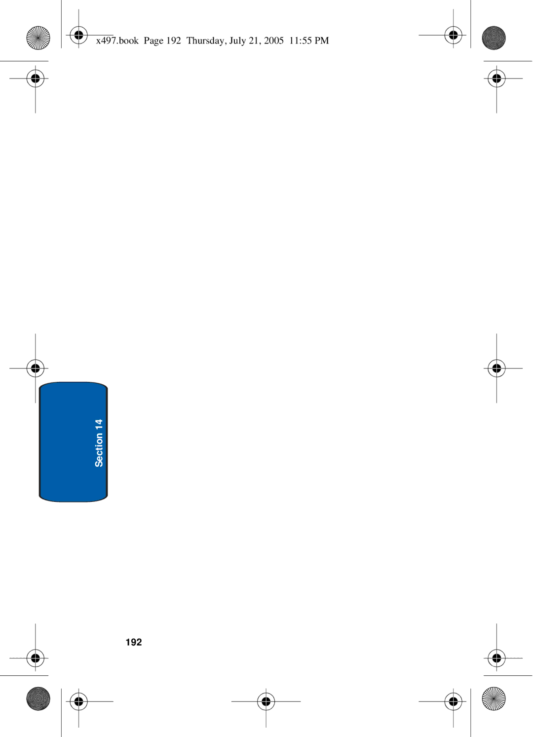 Samsung SGH-x497 manual 192 