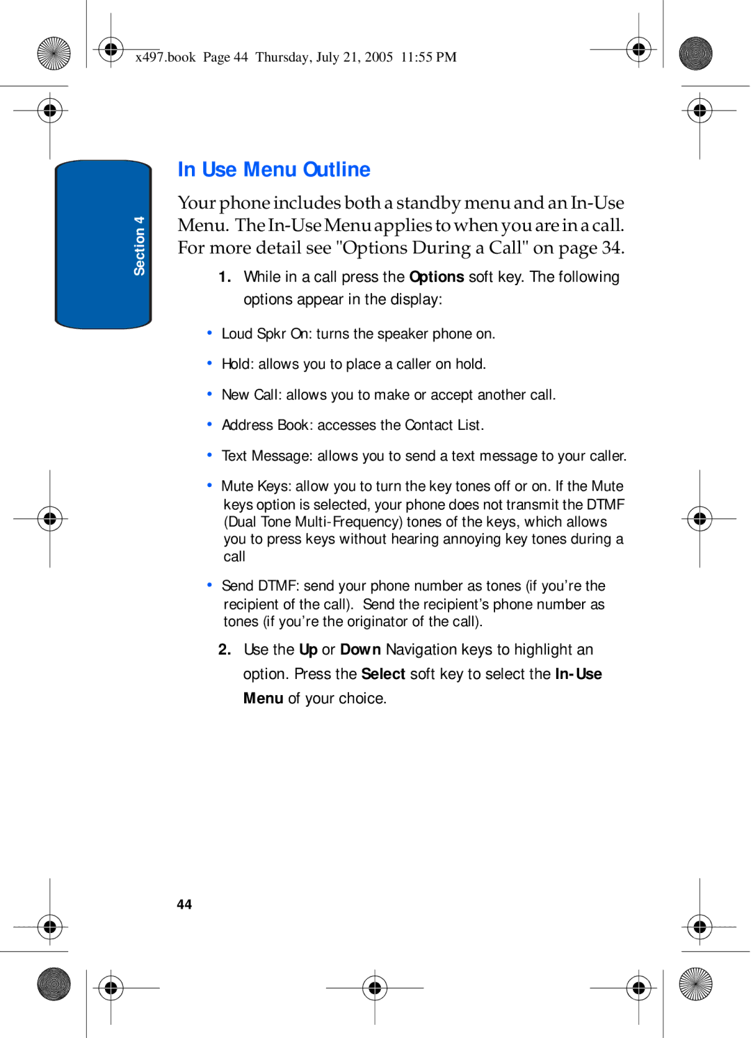 Samsung SGH-x497 manual 