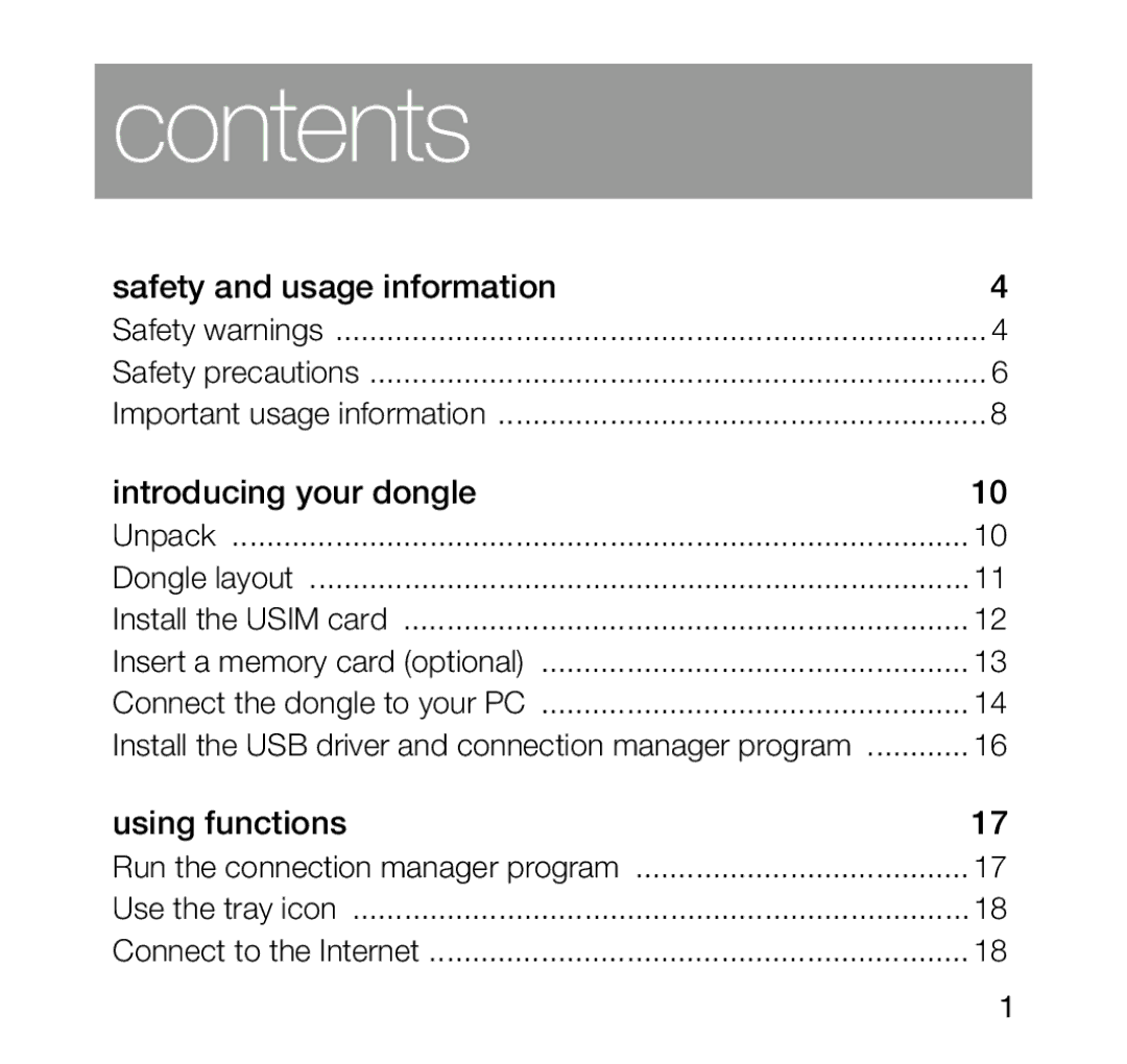 Samsung SGH-Z810 user manual Contents 