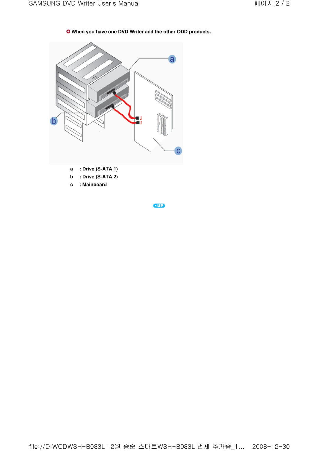 Samsung TS-HB33, SH-B083L user manual 페이지 2 