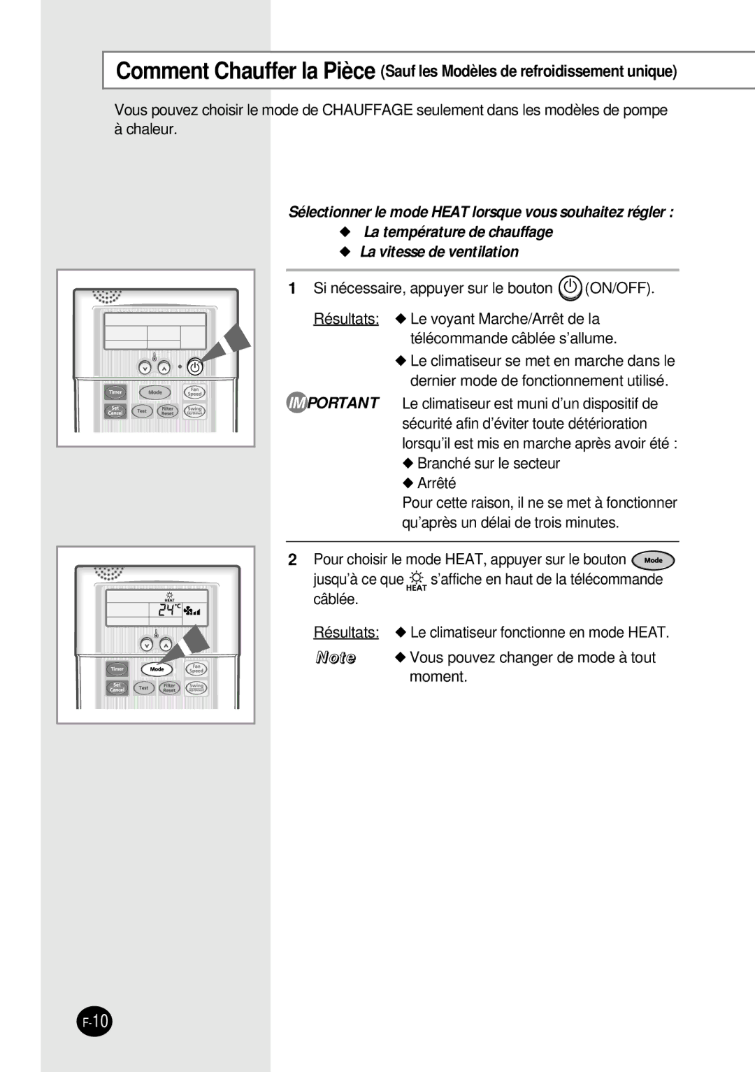 Samsung SH12BWH manual 