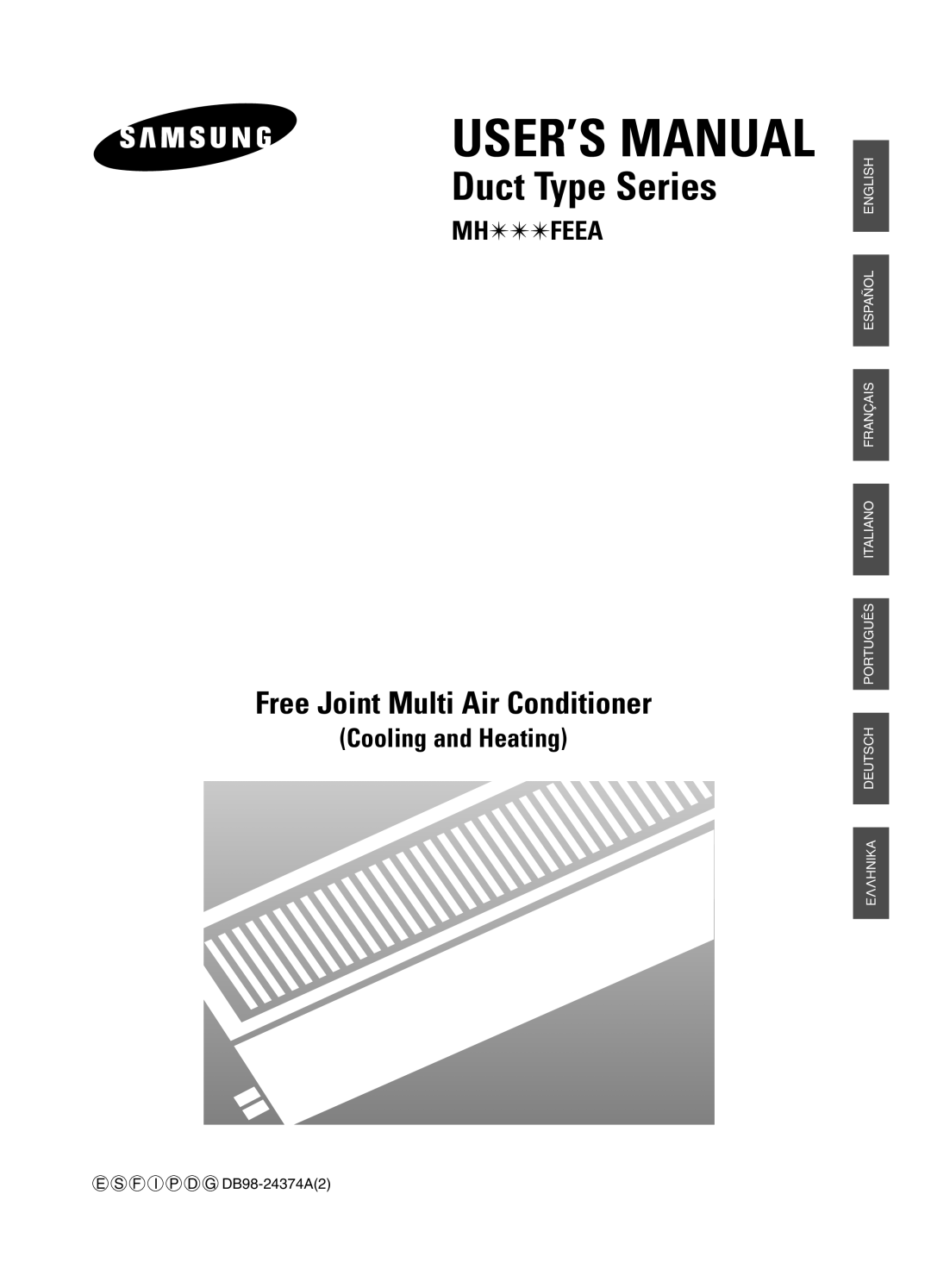 Samsung SH12BWH manual USER’S Manual 