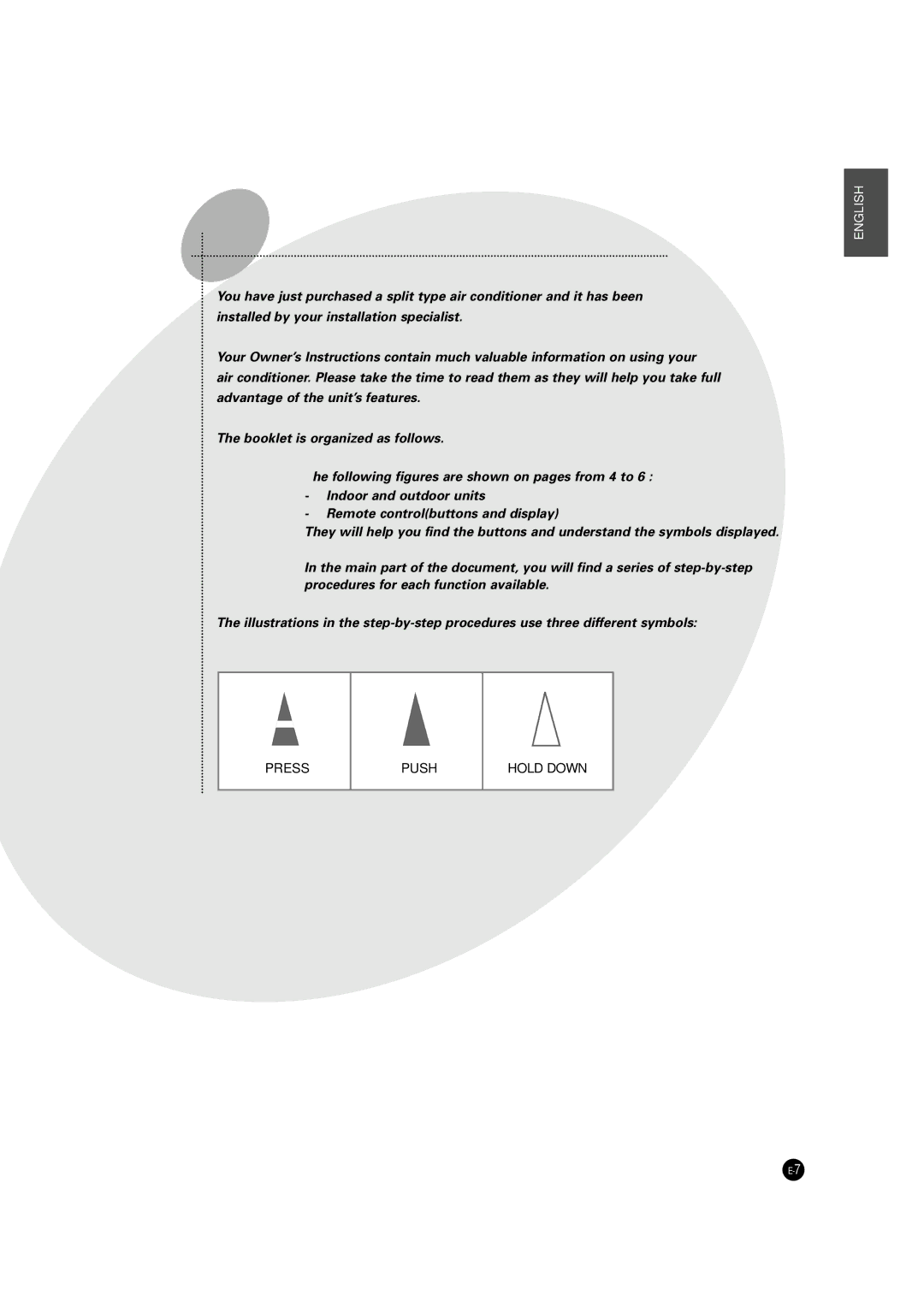 Samsung SH12UA1 manual Etting Started 