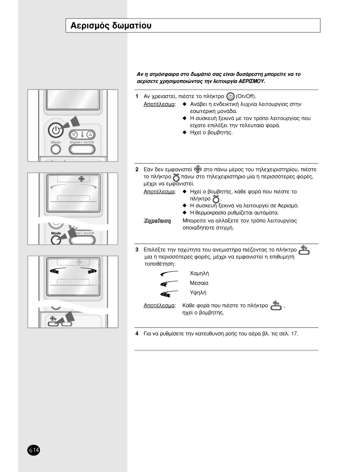 Samsung SH18AP0D manual AÂÚÈÛÌﬁ˜ ‰ˆÌ·Ù›Ô˘, ·Ìëï‹ 