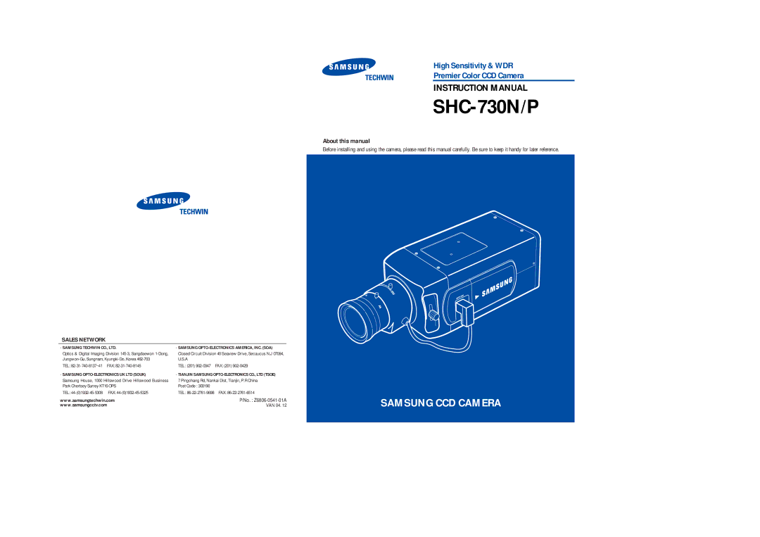 Samsung SHC-730N/P instruction manual 