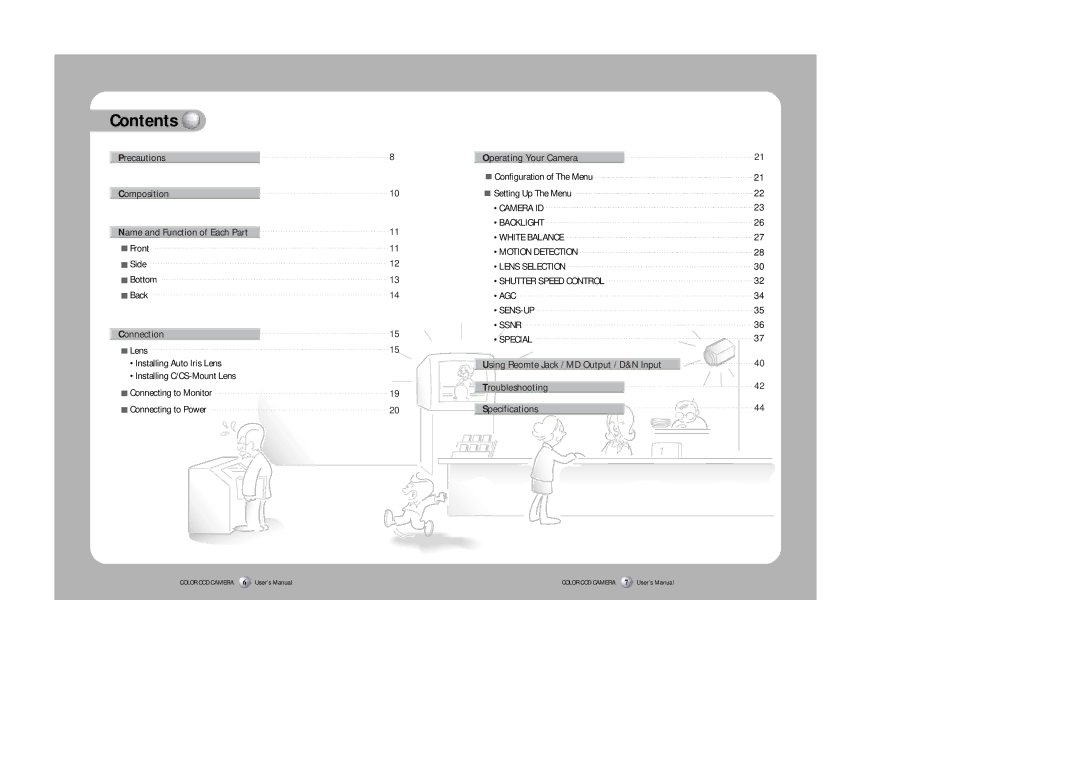 Samsung SHC-730N/P instruction manual Contents 