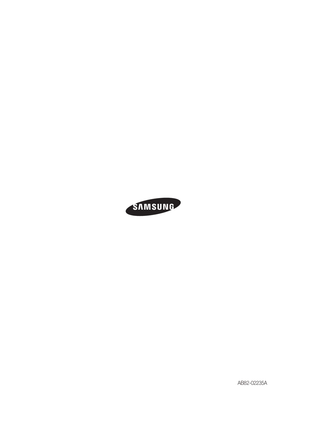 Samsung SHR-1041, VKKF011NEX user manual AB82-02235A 