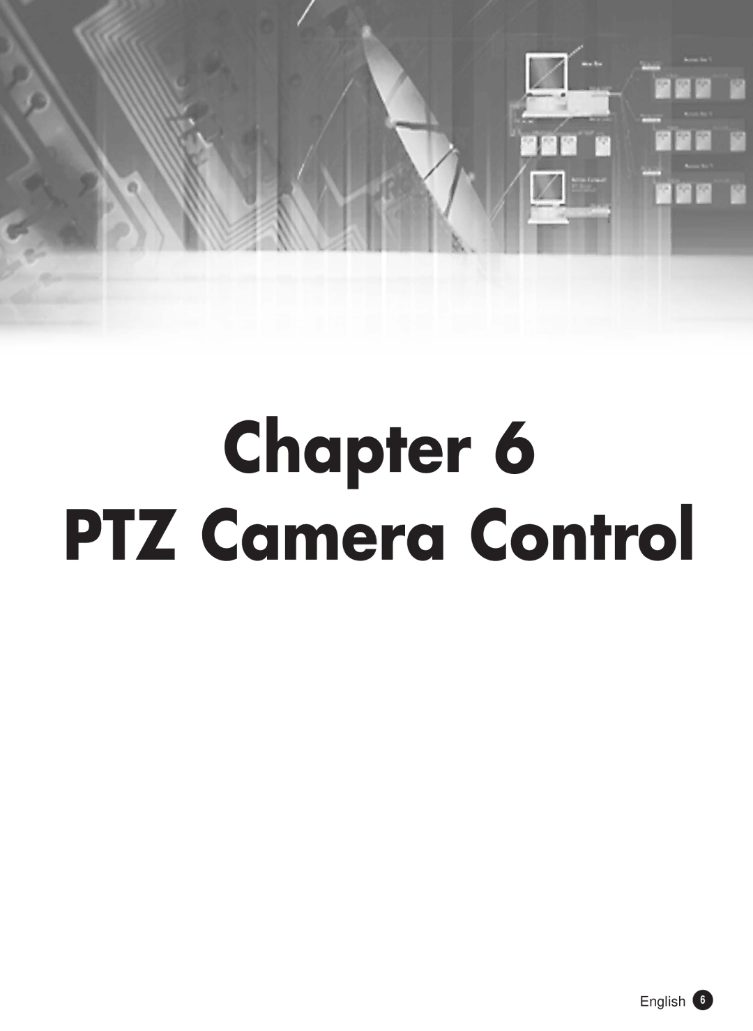 Samsung SHR-2040P, SHR-2040N manual Chapter PTZ Camera Control 